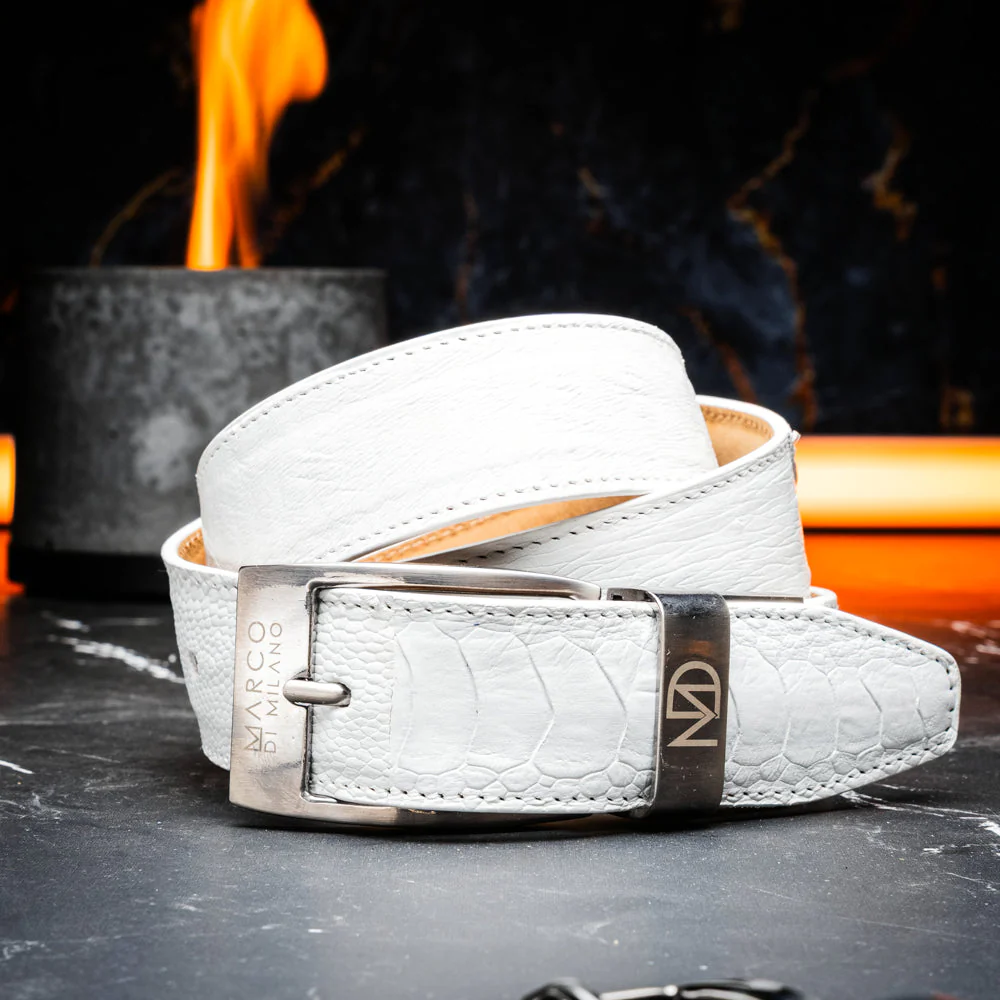 Marco Di Milano Alessio Belt White - Image 7