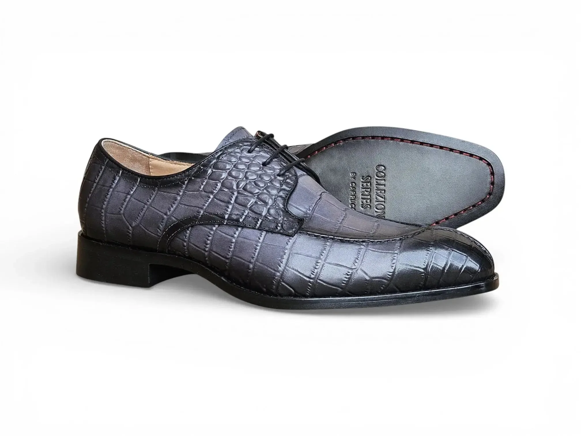 Allen II Embossed Split Toe Derby - Image 3