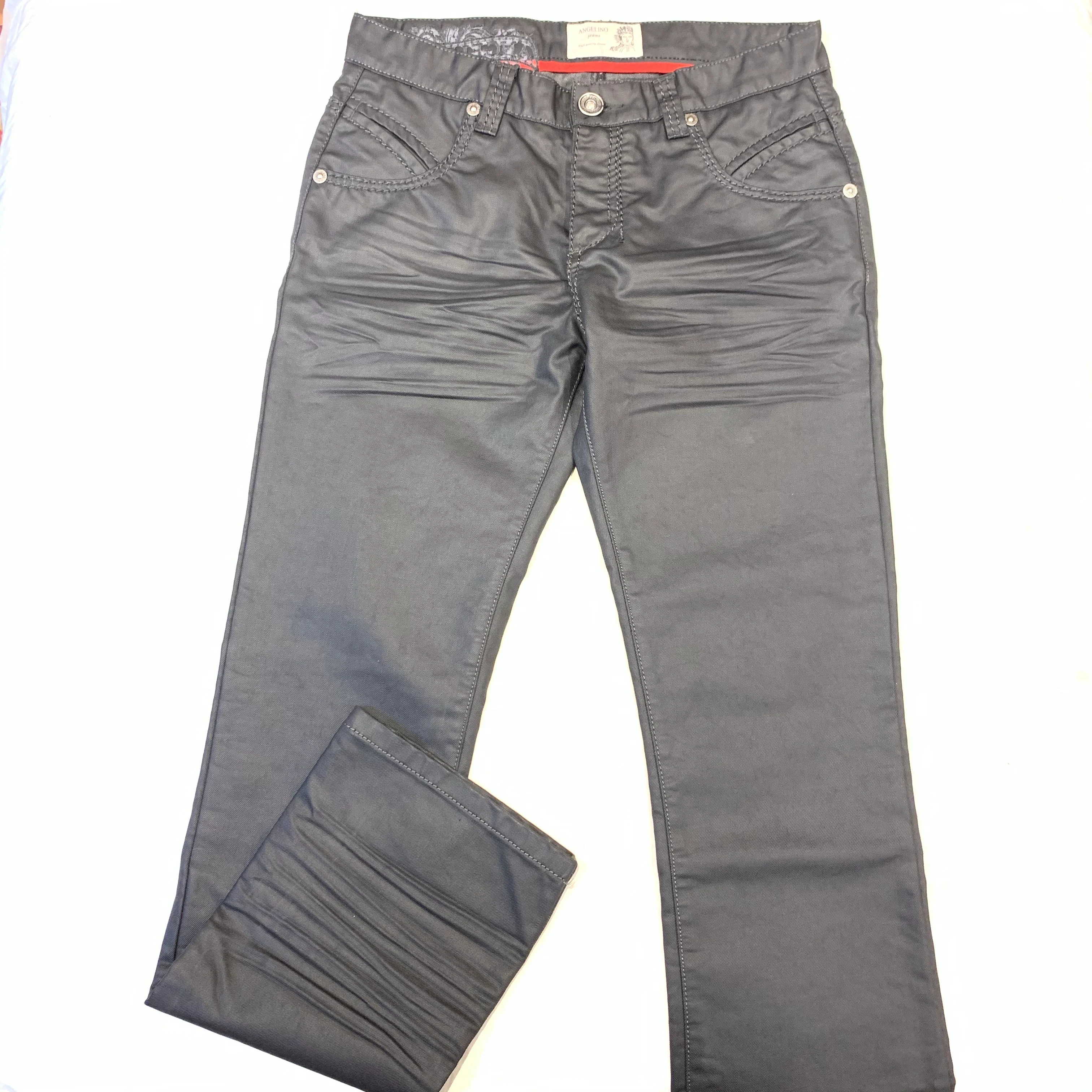 Angelino 'Tino' Black Wax High End Denim - Image 3