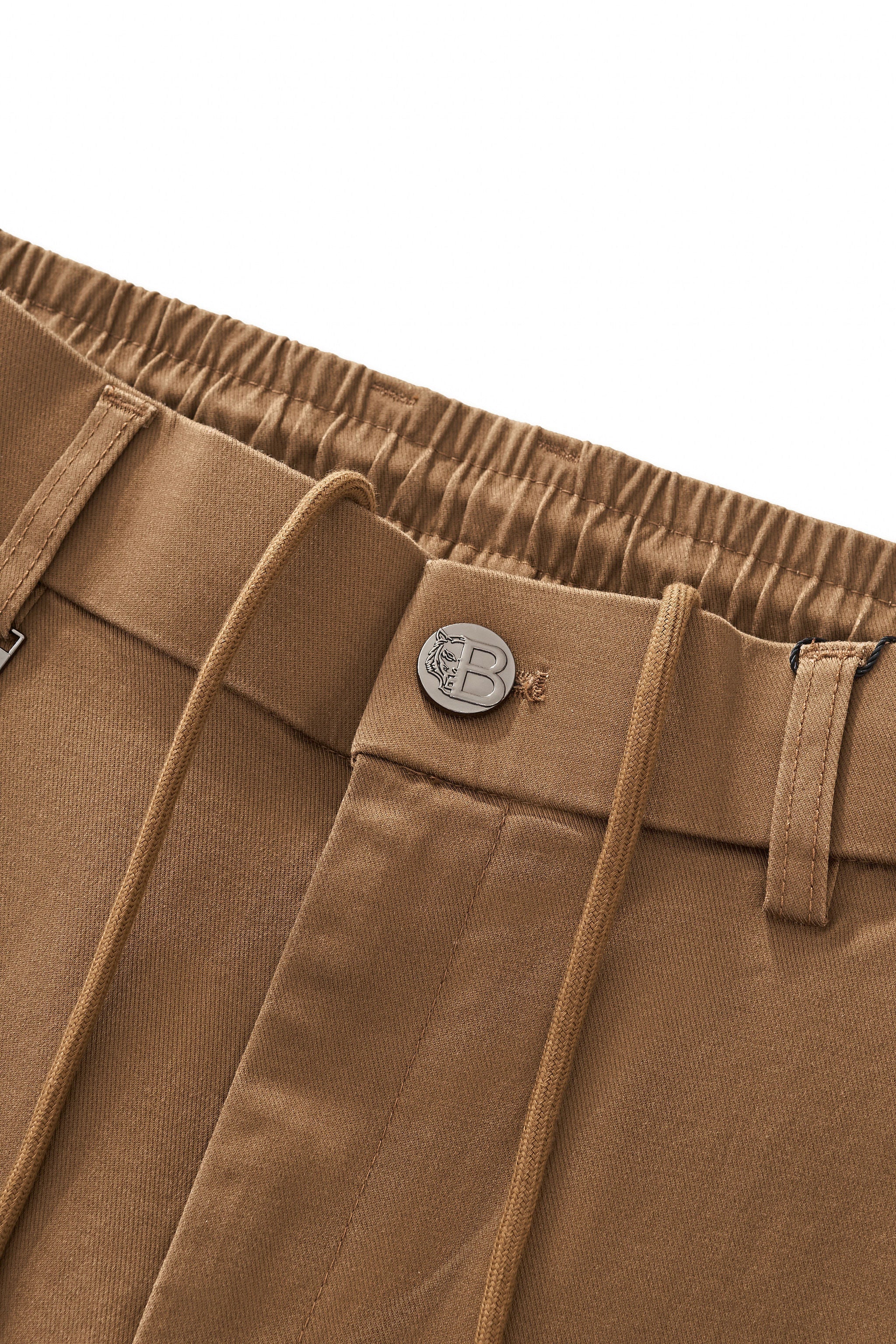 Apex Drawstring Stretch Pants KHAKI - Image 3