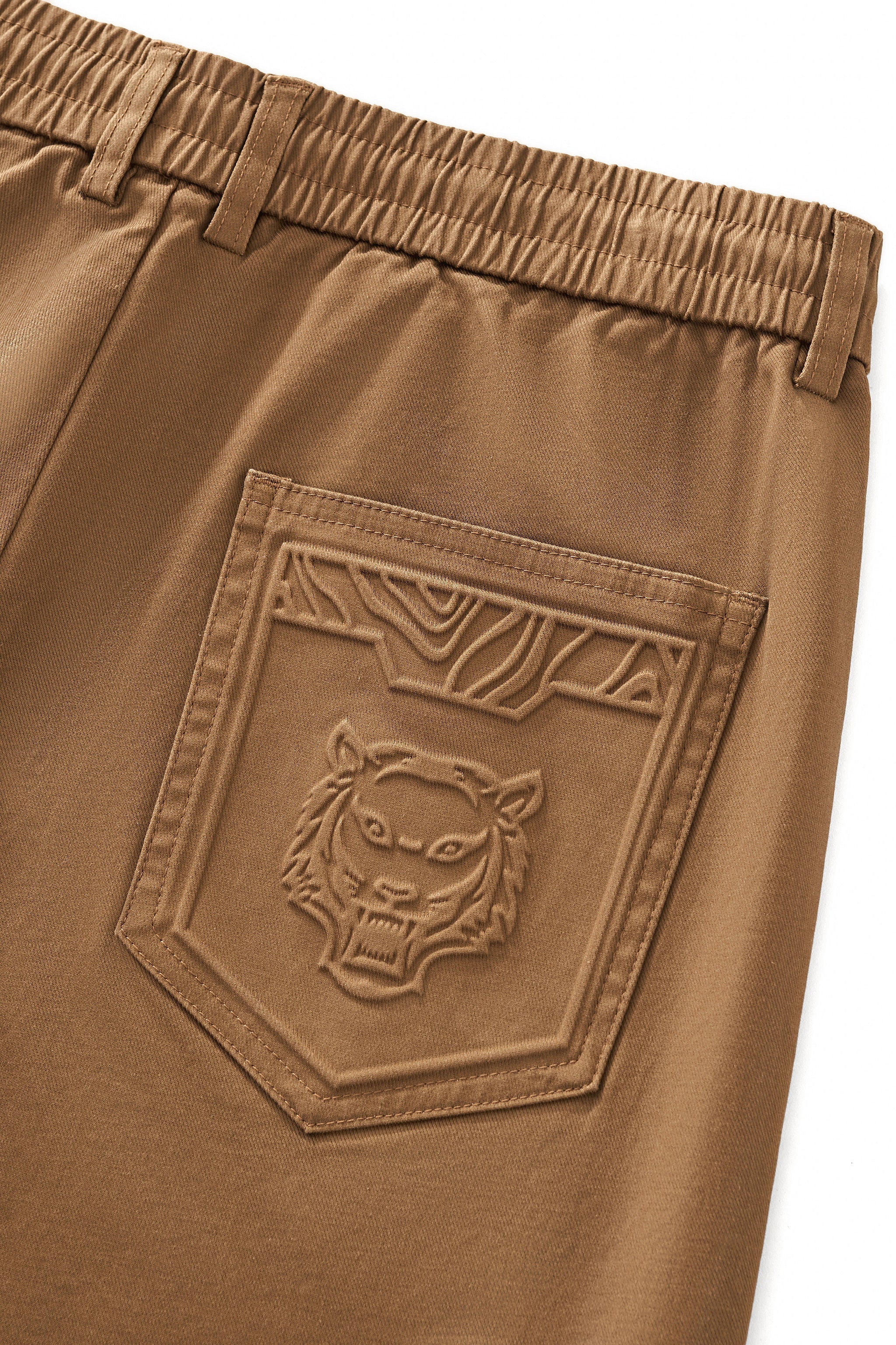 Apex Drawstring Stretch Pants KHAKI - Image 7
