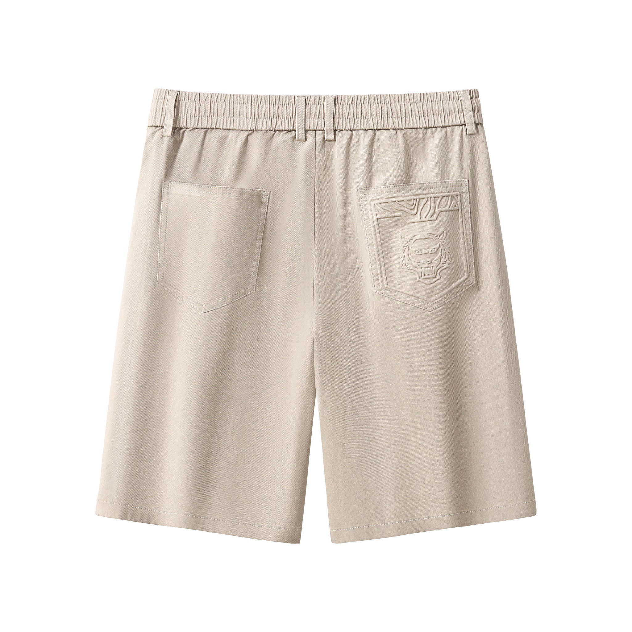 Apex Drawstring Stretch Shorts BEIGE - Image 2