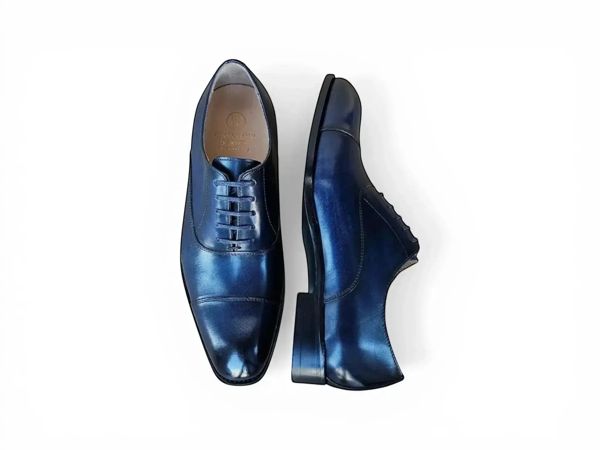Avon Cap Toe Oxford in Leather Sole - Image 19