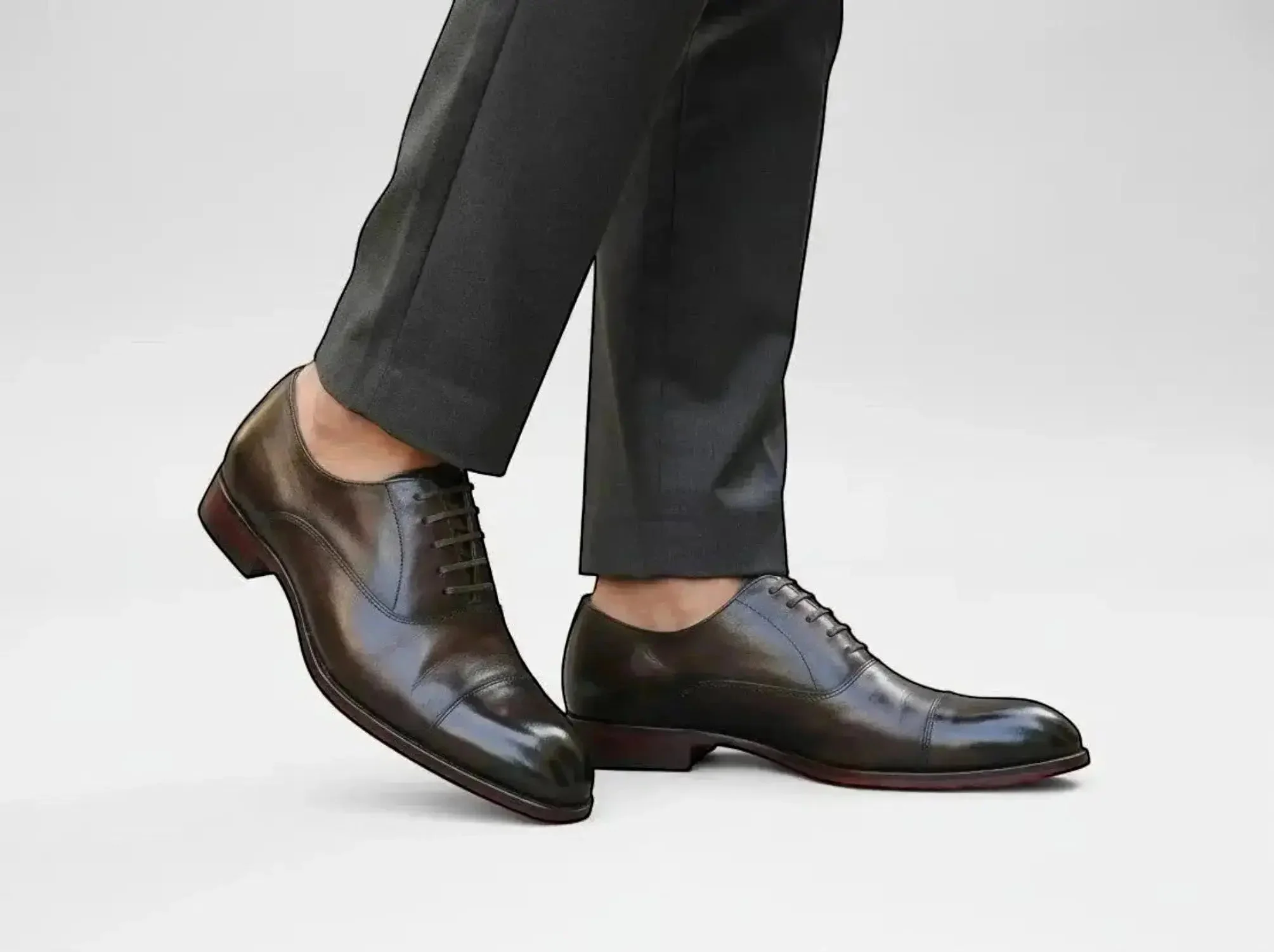 Avon Cap Toe Oxford in Leather Sole - Image 2