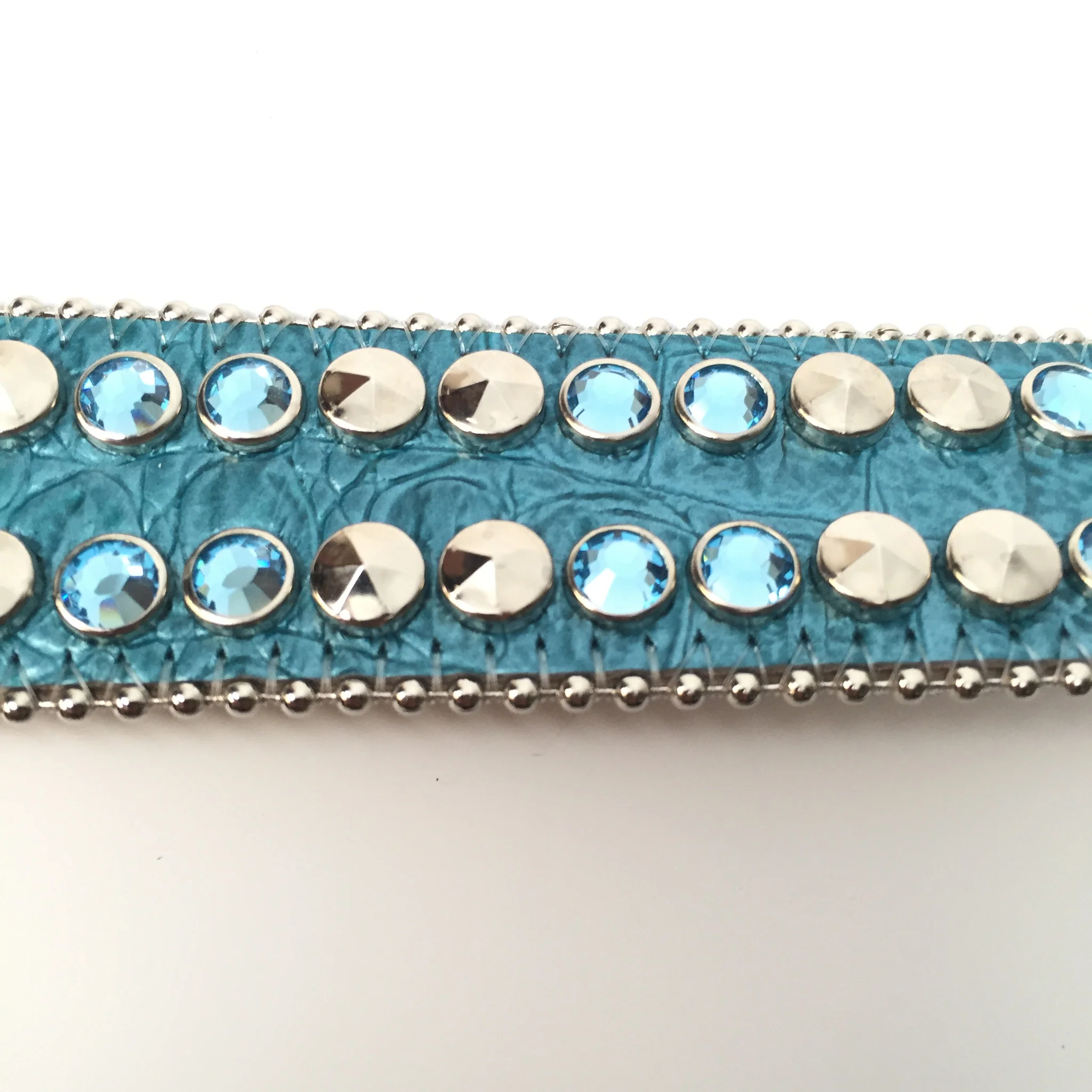 b.b. Simon 2182A86 'Sky Blue' Crystal Belt - Image 3