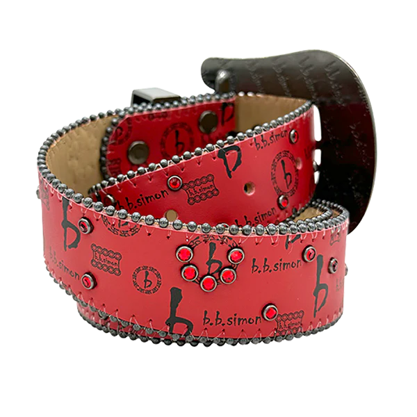 b.b. Simon BB Pattern Amini Classic - Red - Image 2