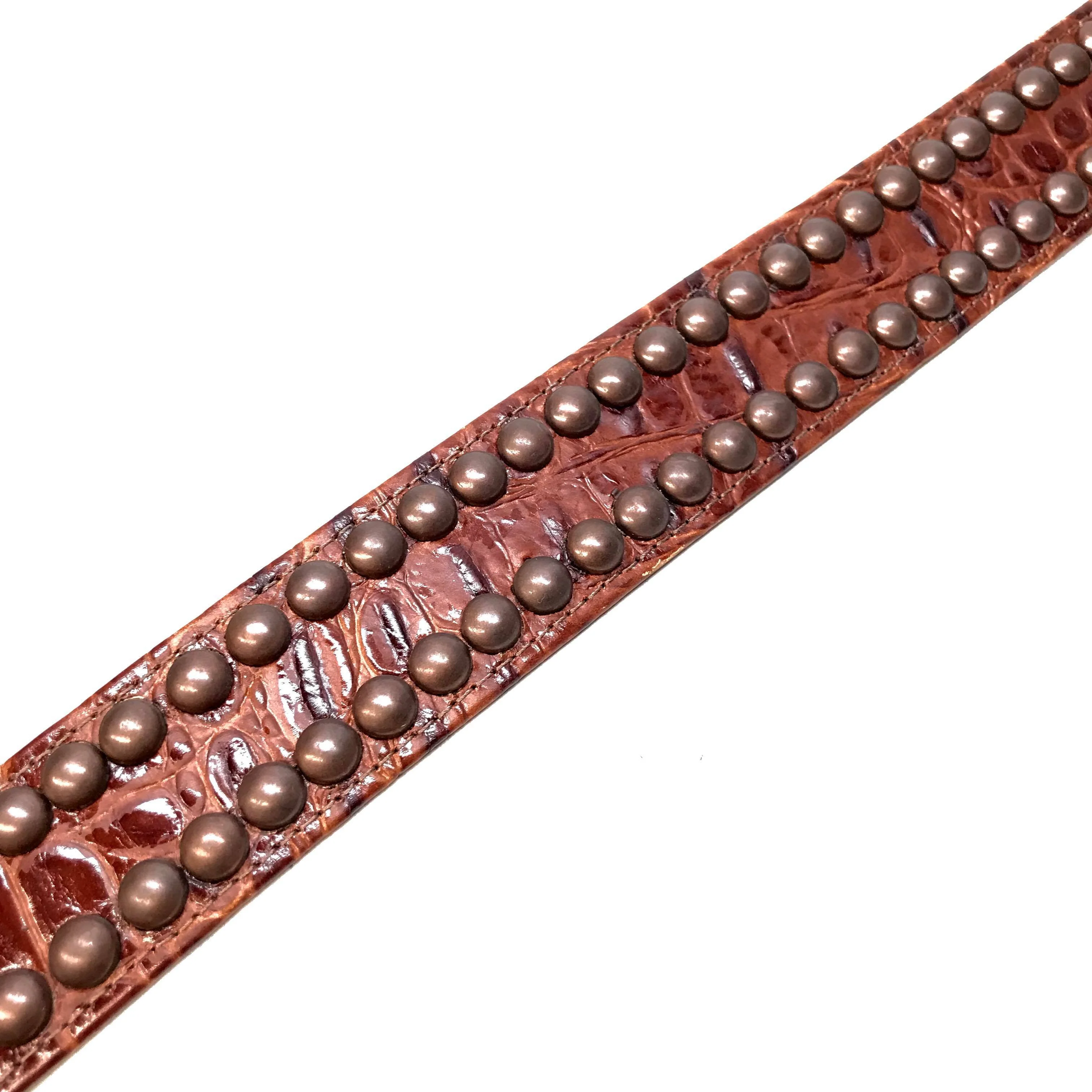 b.b. Simon 'Bronze Studded' Crystal Belt - Image 4