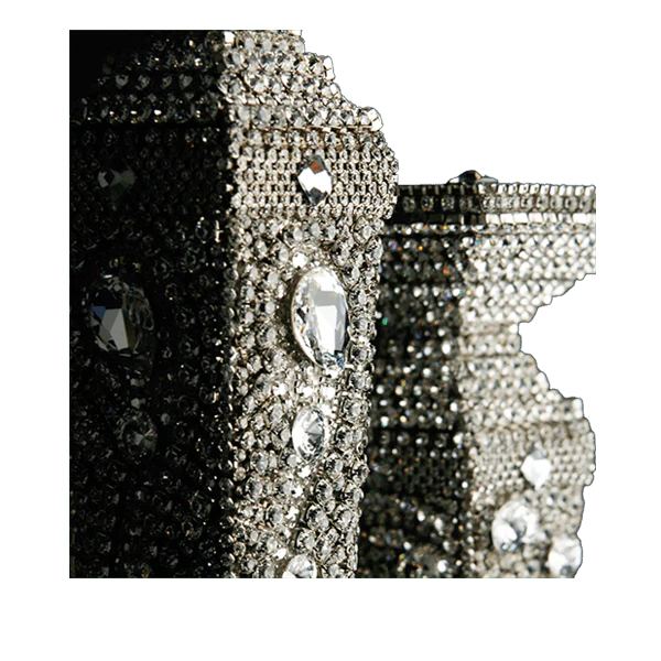b.b. Simon CDH-209 Crystal Candle Holder - Image 3