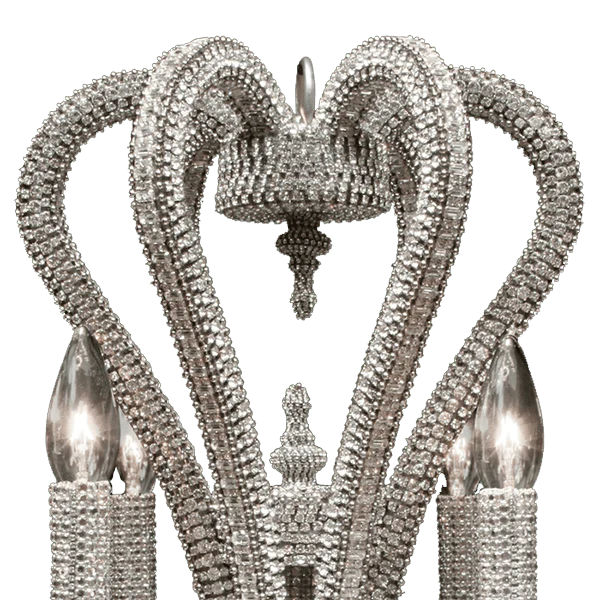 b.b. Simon CH-101-M Crystal Chandelier - Image 2