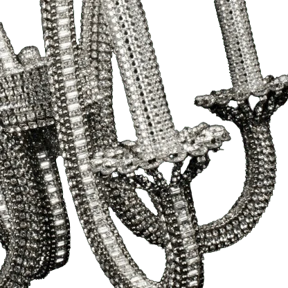 b.b. Simon CH-101-S Crystal Chandelier - Image 3