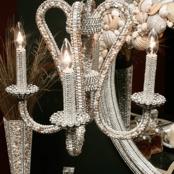 b.b. Simon CH-101-S-SHELL Crystal Chandelier - Image 5