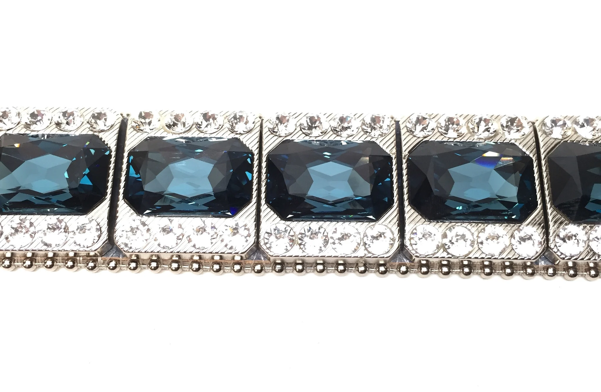 b.b. Simon " Royal Sapphire" Crystal Belt - Image 3