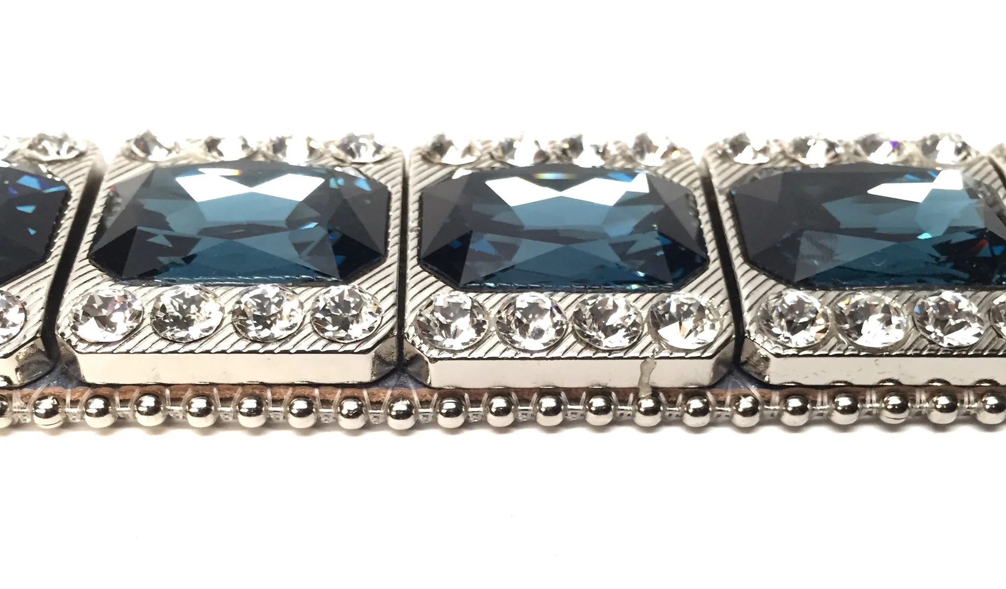 b.b. Simon " Royal Sapphire" Crystal Belt - Image 4