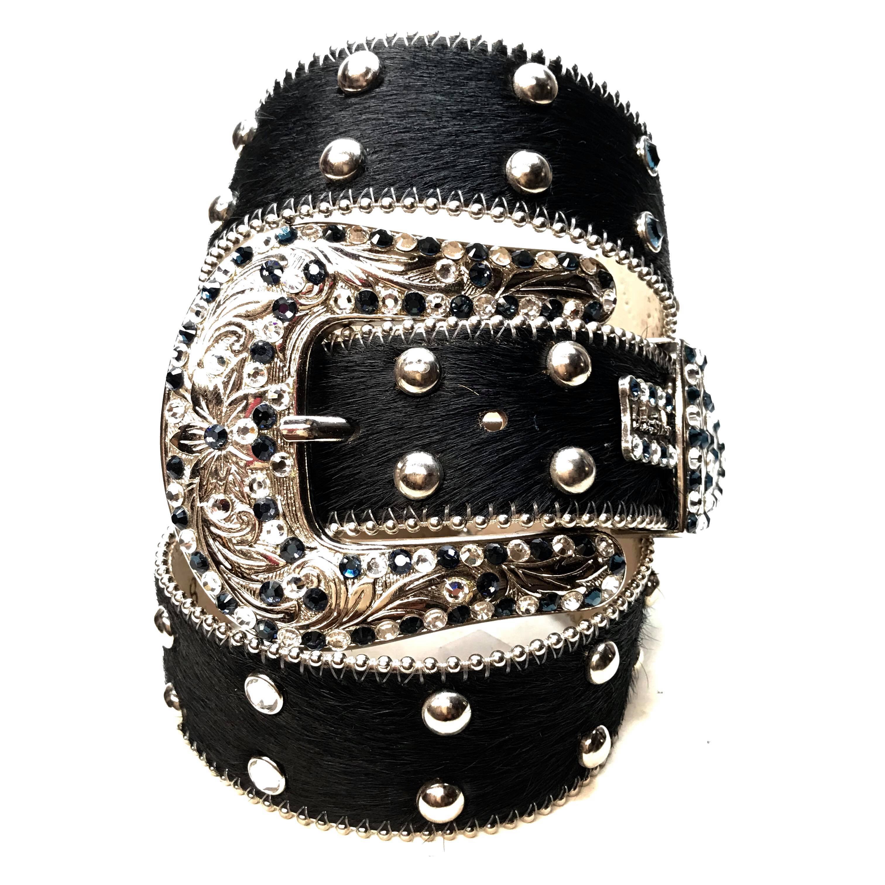 b.b. Simon 'Double Pony' Crystal Belt - Image 2