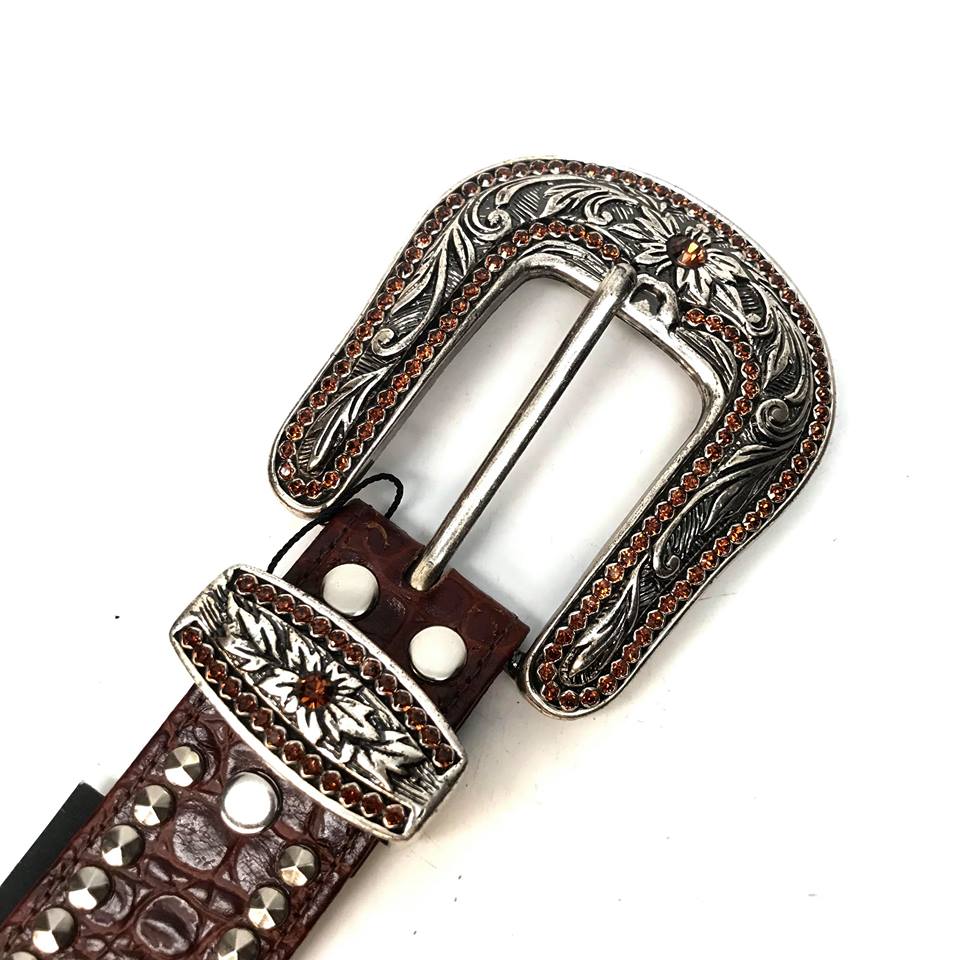 b.b. Simon 'Double Row Studded' Crystal Belt - Image 3