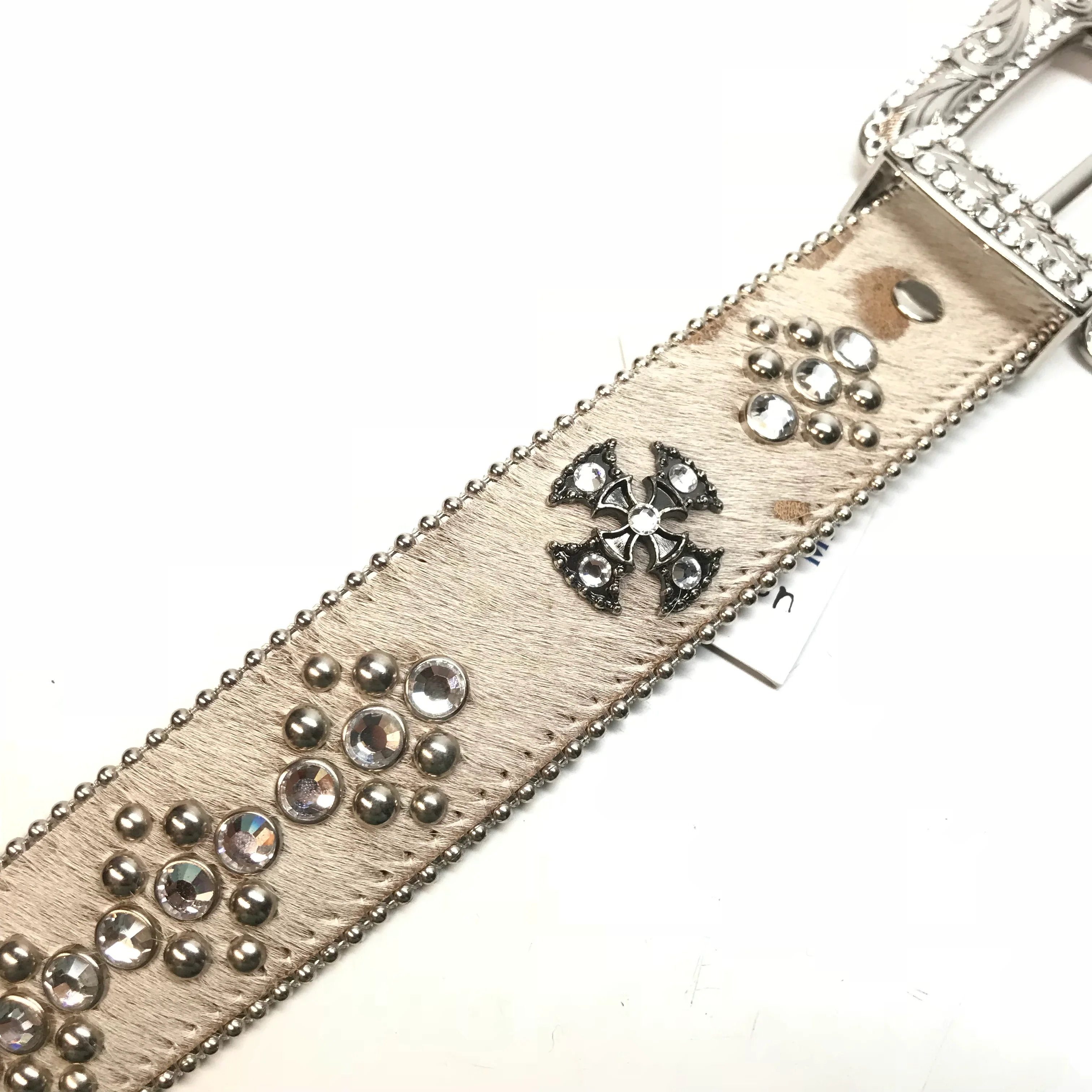 b.b. Simon 'Dune Cross Pattée' Pony Crystal Belt - Image 3