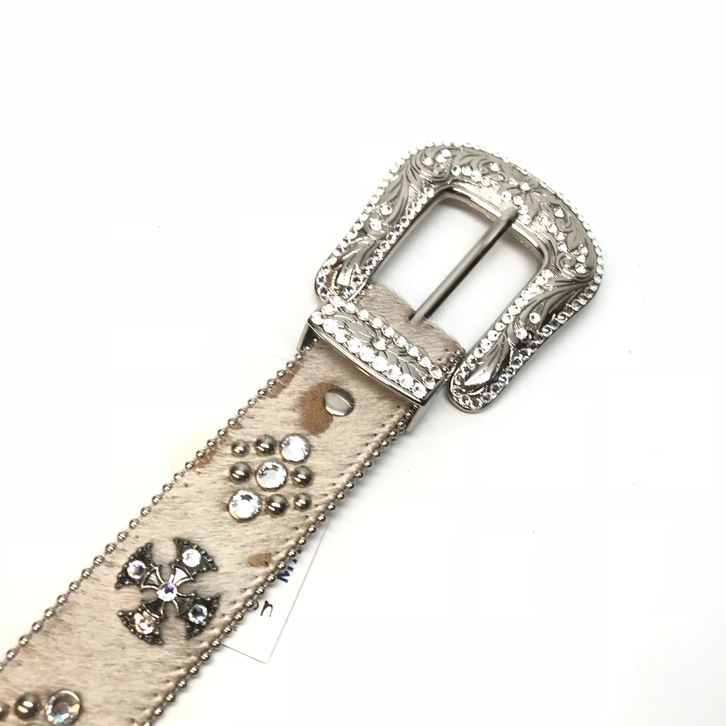 b.b. Simon 'Dune Cross Pattée' Pony Crystal Belt - Image 6