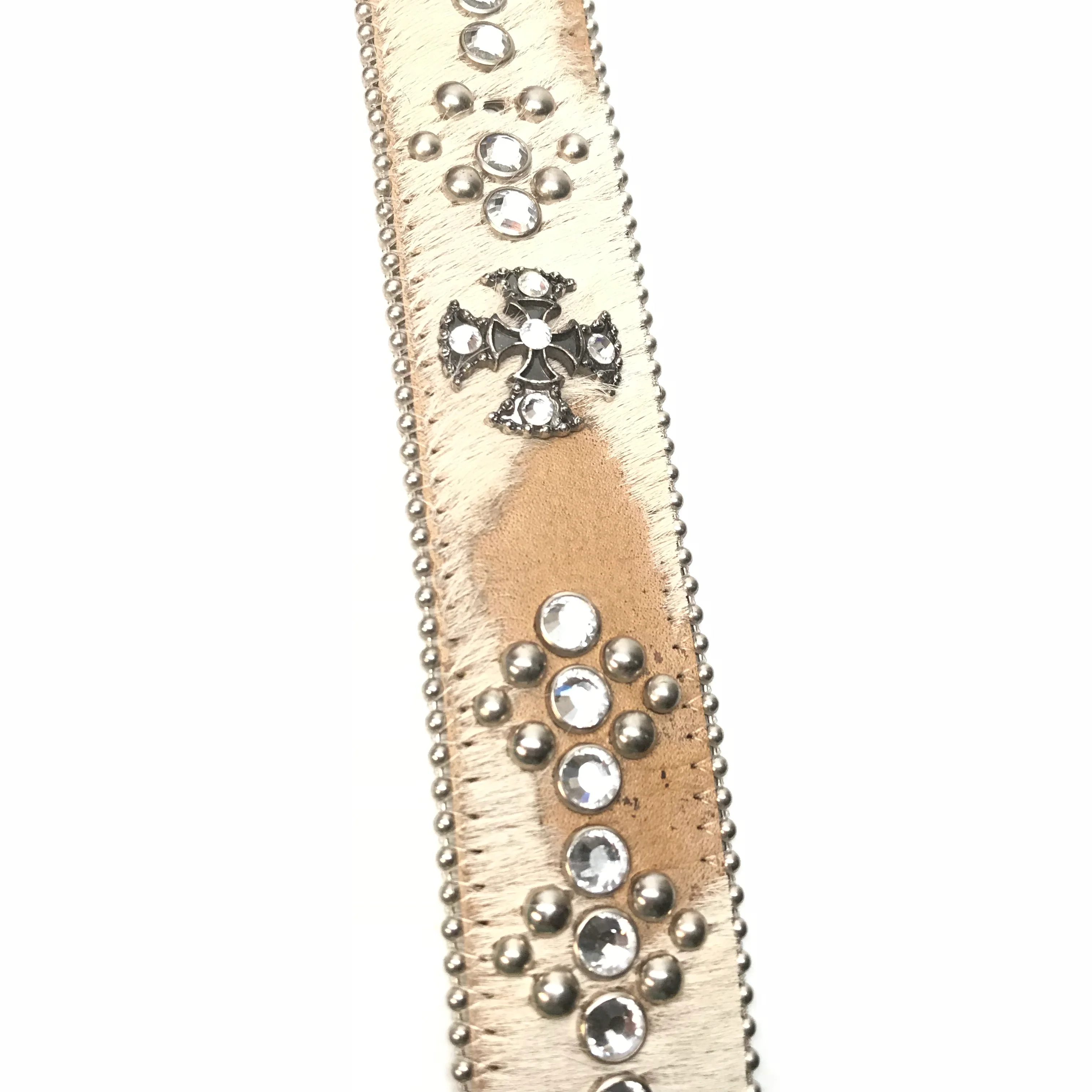 b.b. Simon 'Dune Cross Pattée' Pony Crystal Belt - Image 7