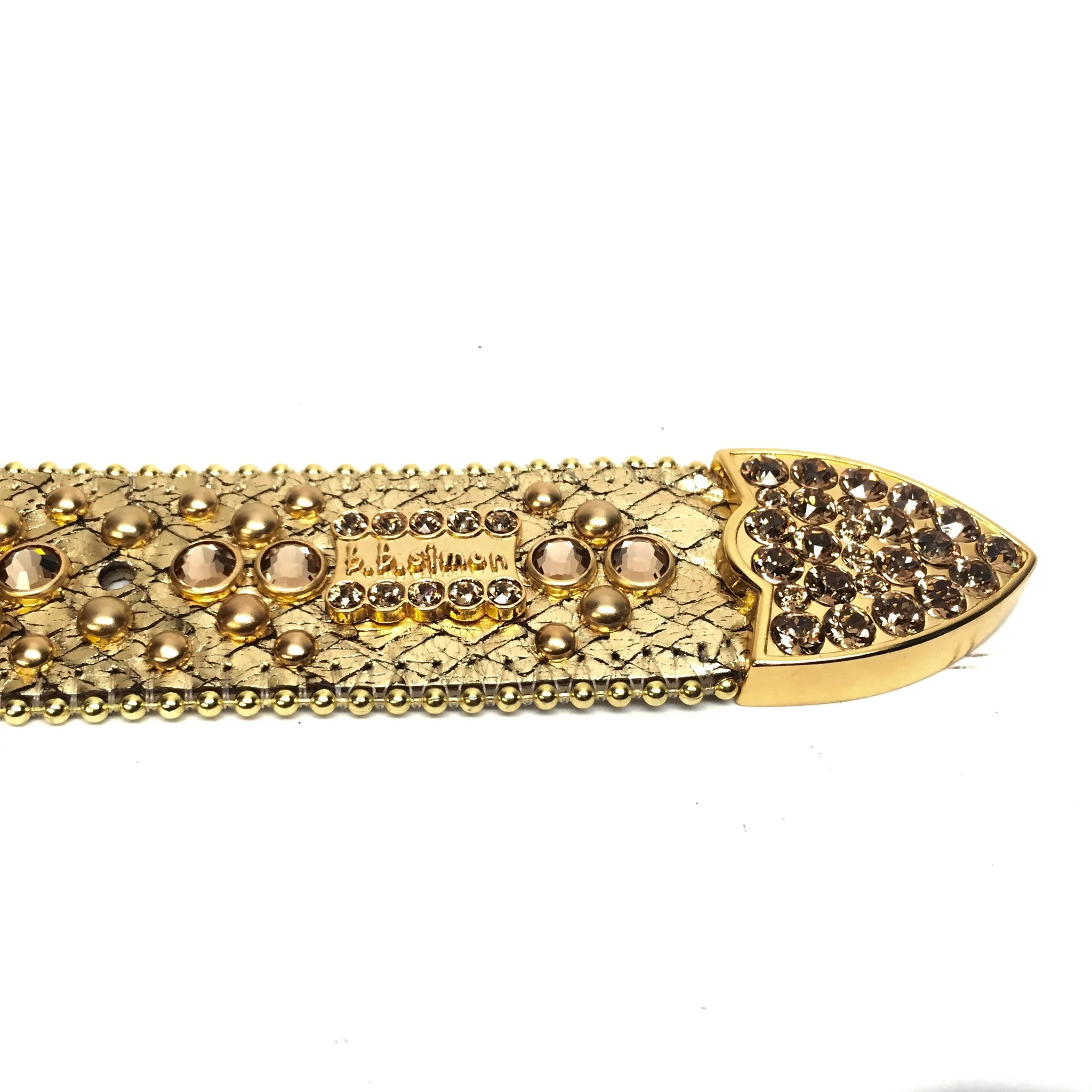 b.b. Simon 'Golden Cobra' Crystal Belt - Image 4