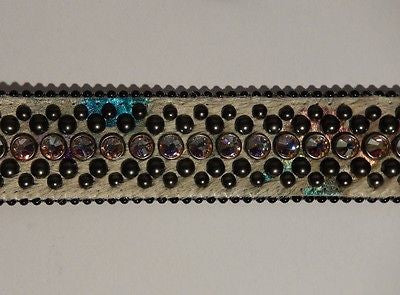 b.b. Simon 'Ice' Crystal & Pony Hair Belt - Image 3