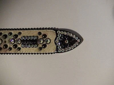 b.b. Simon 'Ice' Crystal & Pony Hair Belt - Image 4