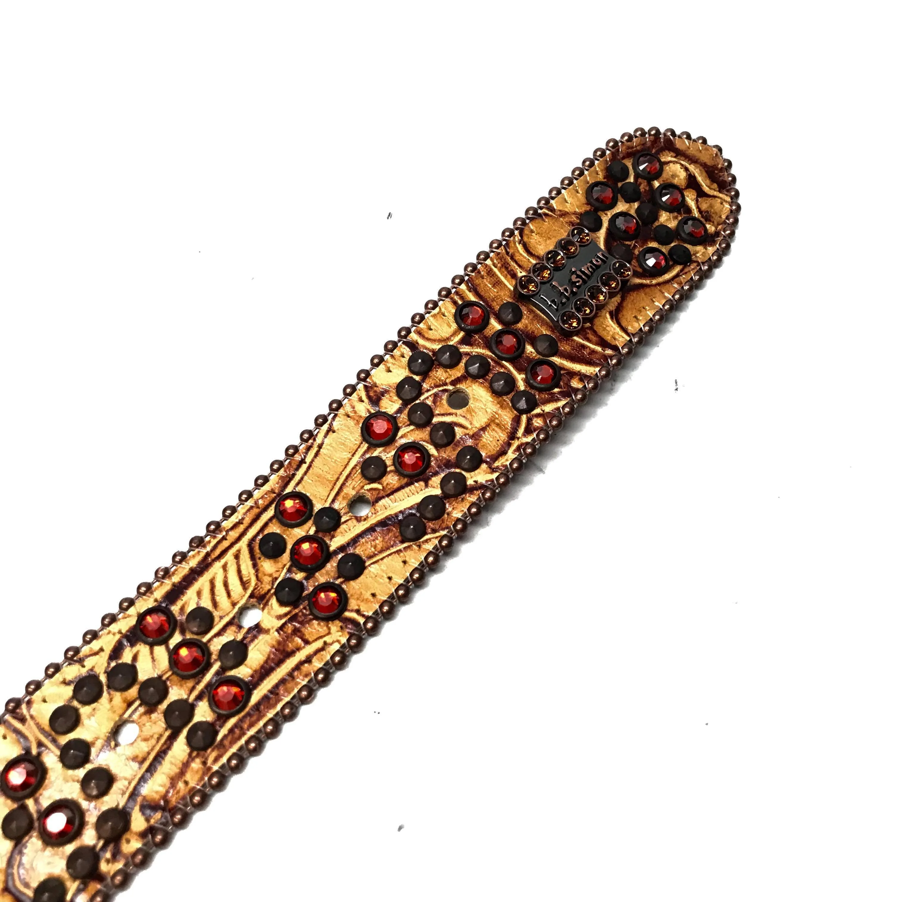 b.b. Simon 'Maple Blood' Crystal Belt - Image 3