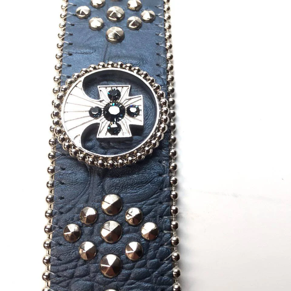 b.b. Simon Ocean Cross Crystal Belt - Image 2
