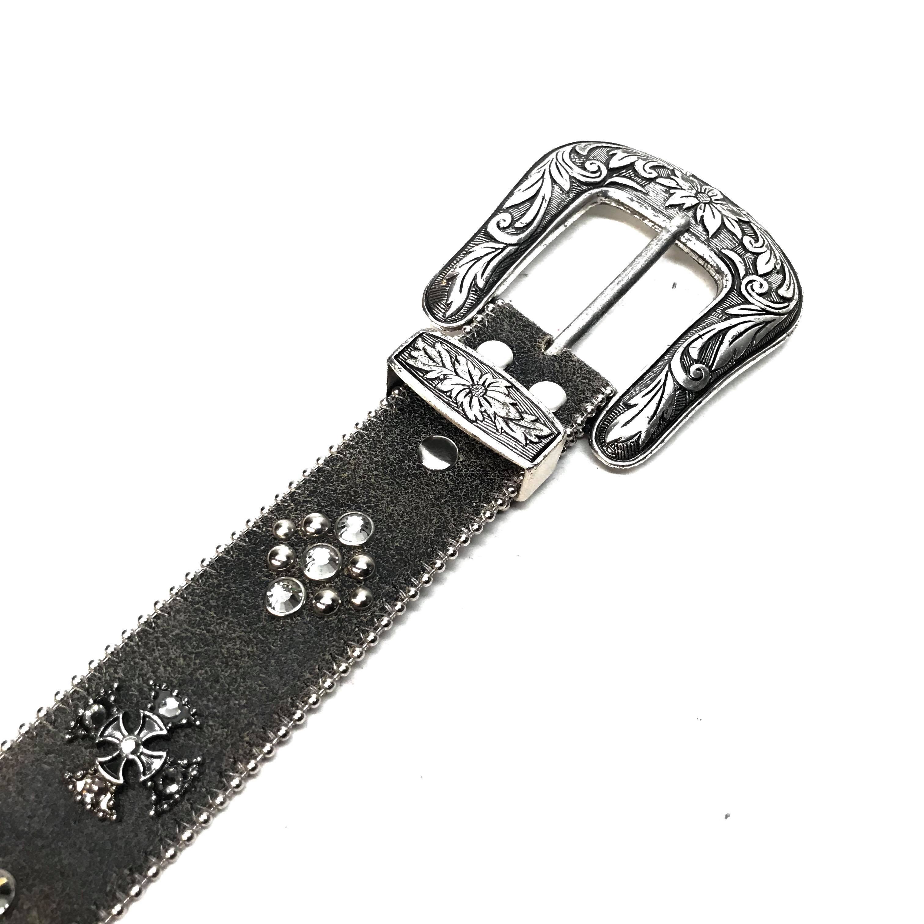 b.b. Simon 'Smoke Grey' Crystal Belt - Image 5