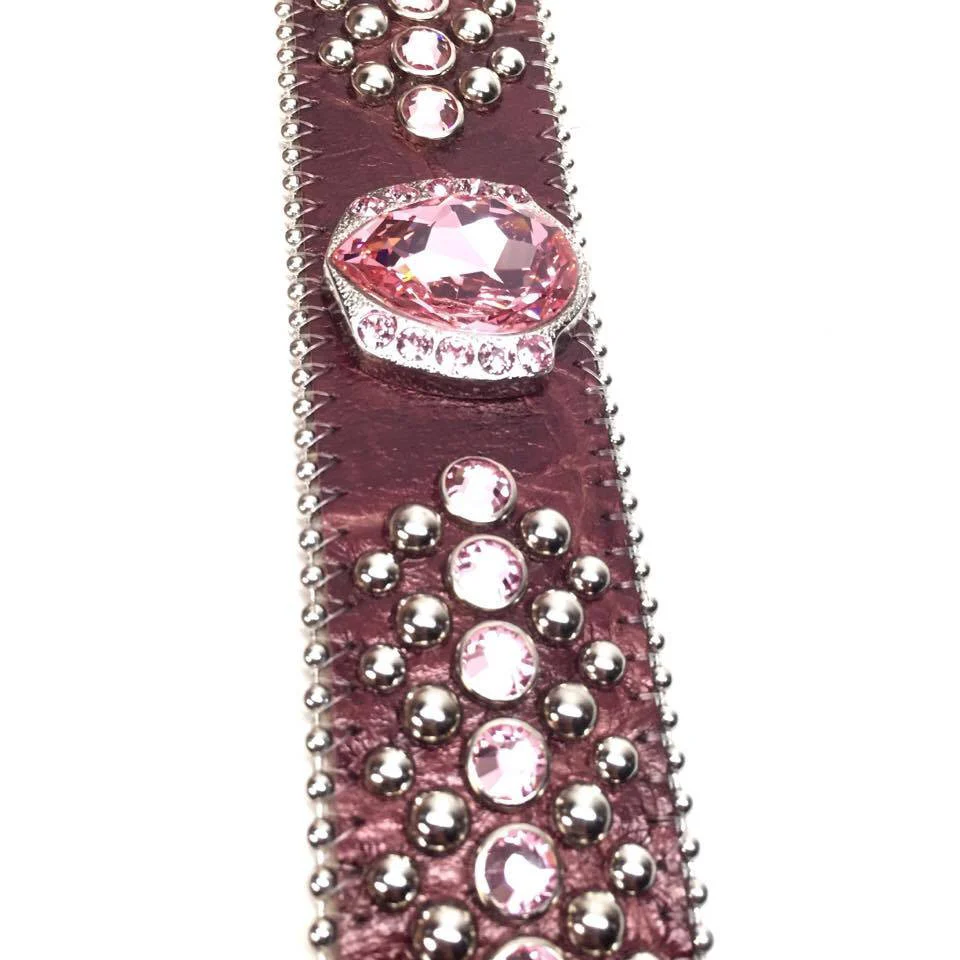 b.b. Simon 6079-B83 Pinks Eye Crystal Belt - Image 2