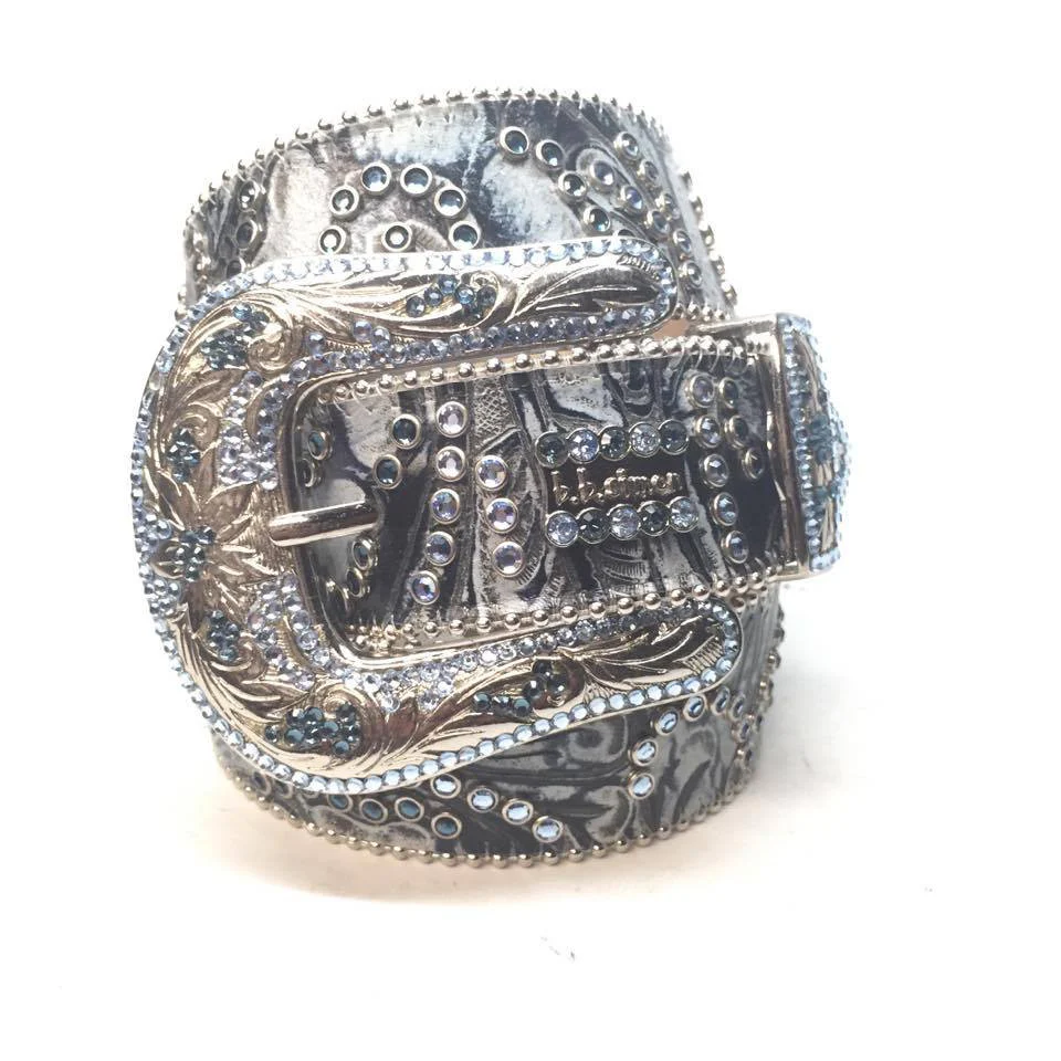 b.b. Simon Deep Blue Crystal Belt - Image 5