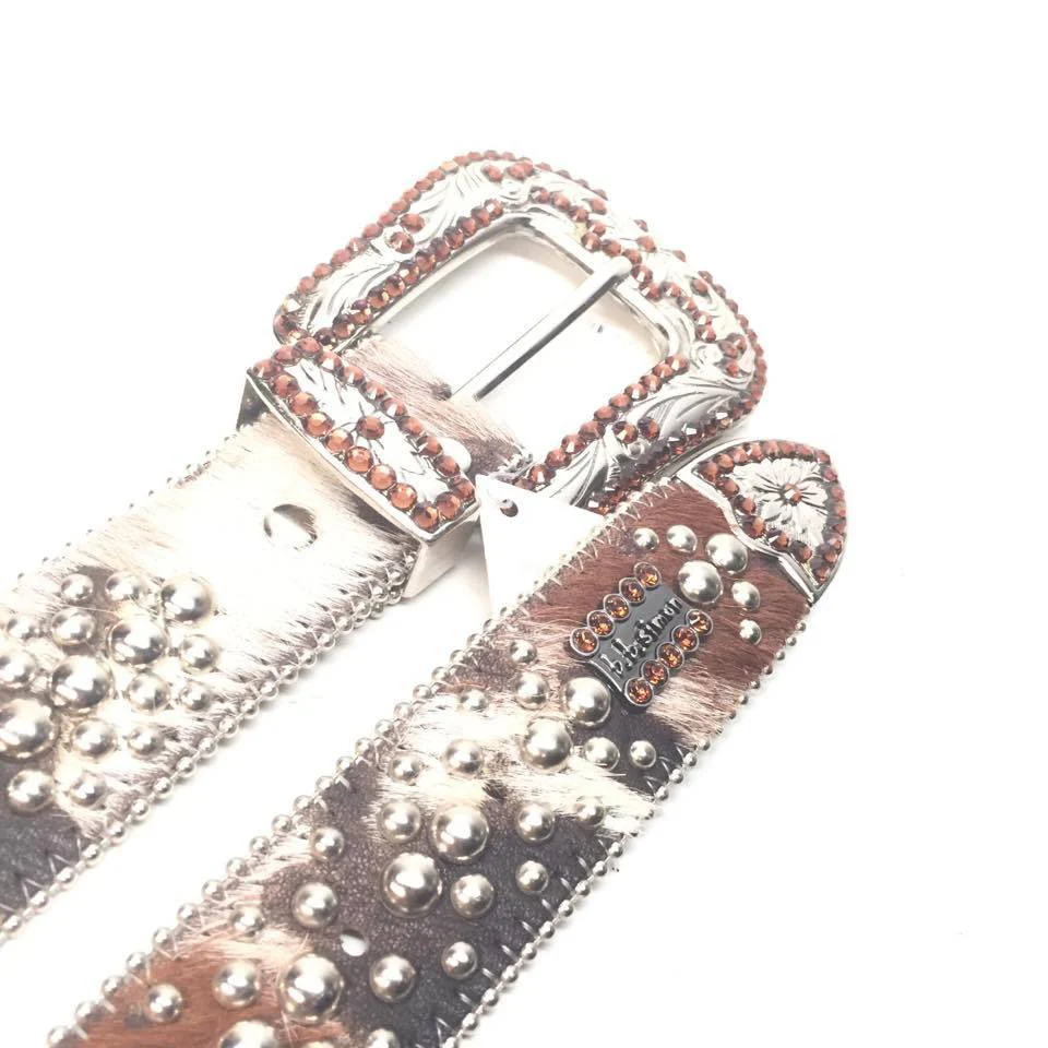 b.b. Simon "Cross Pony Hair" Crystal Belt - Image 2