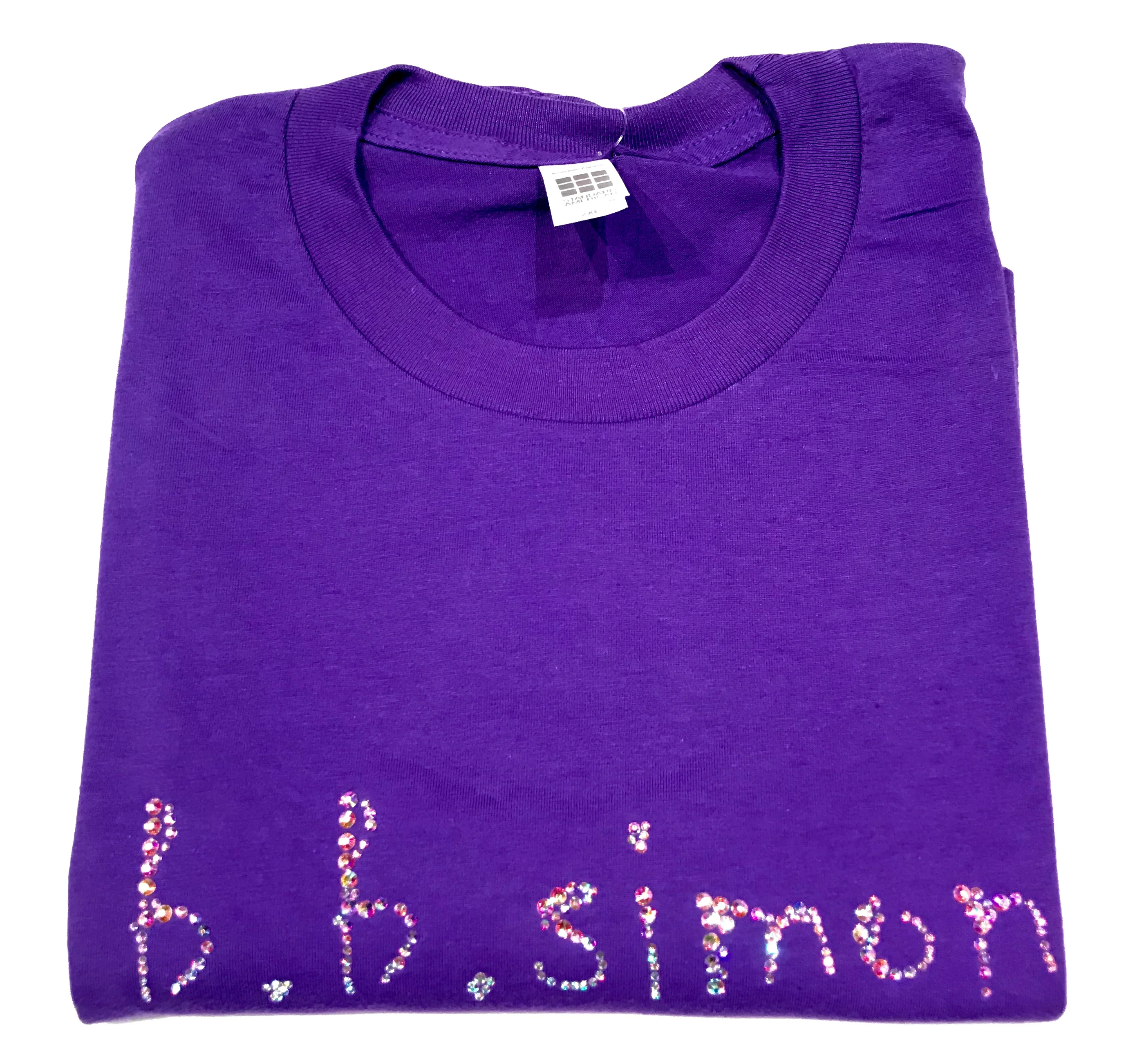 b.b. Simon Crystal Crewneck T-shirt - Image 11