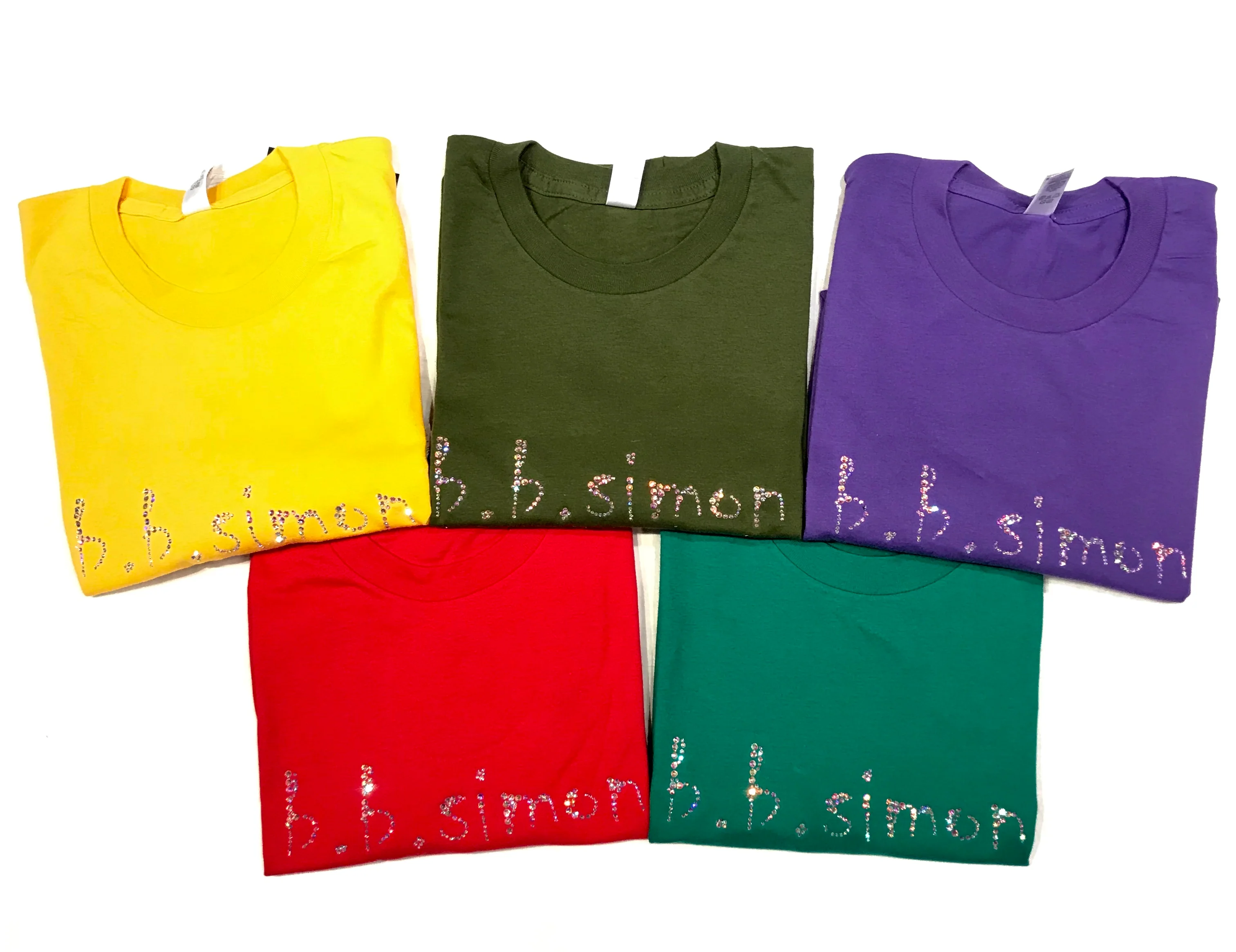 b.b. Simon Crystal Crewneck T-shirt - Image 14