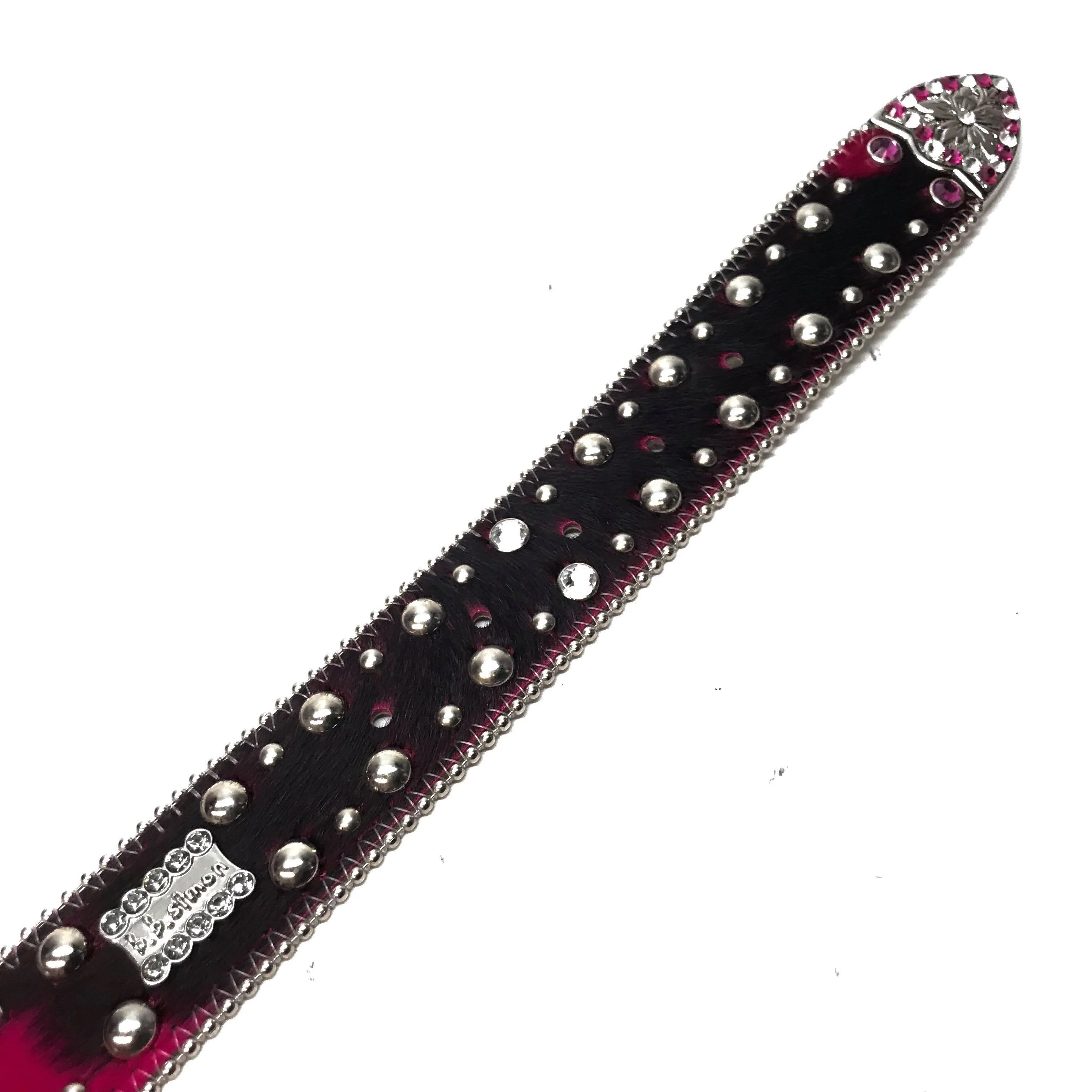 b.b. Simon 'Violet Pony' Double Crystal Belt - Image 5