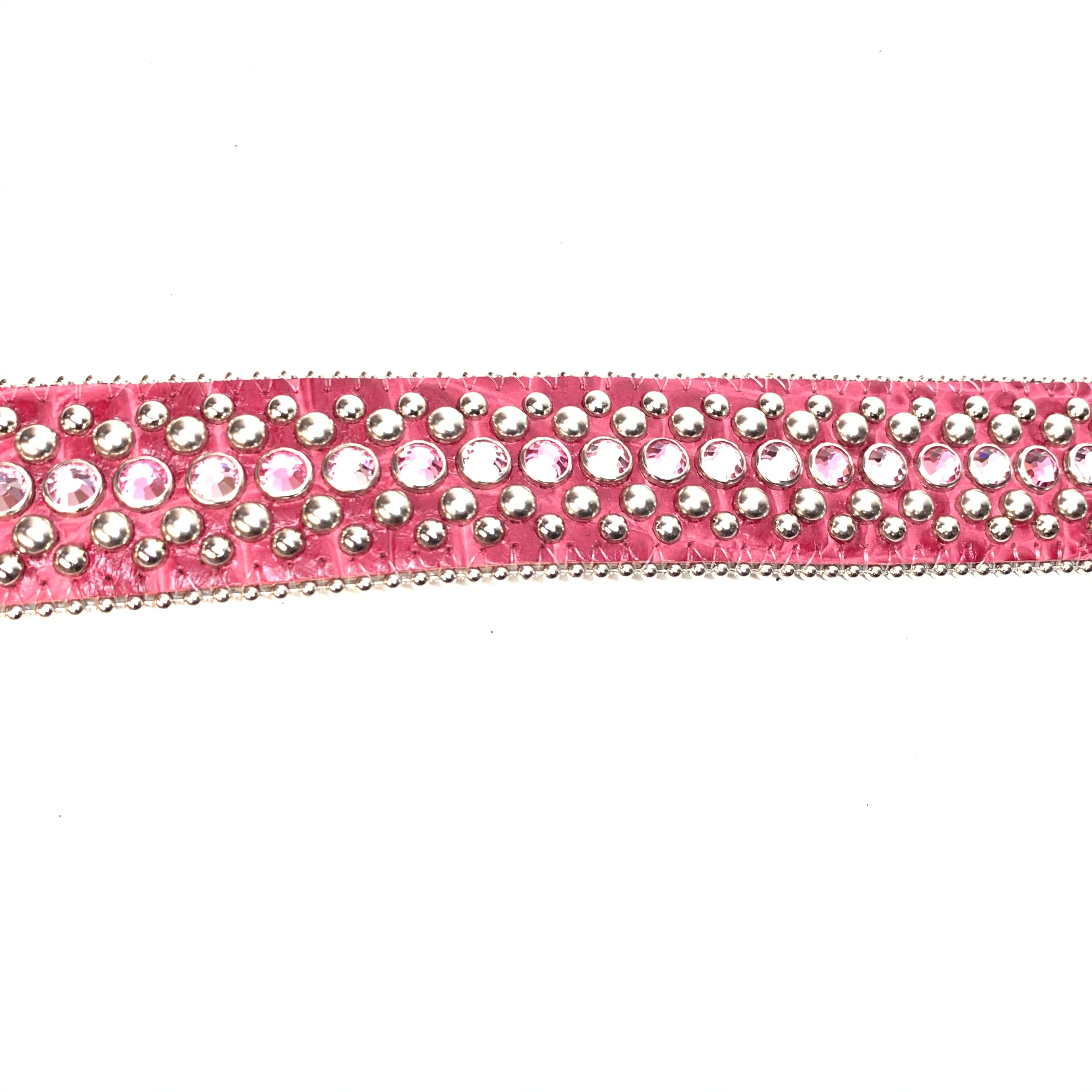b.b. Simon Wine Red Crystal Belt - Image 6