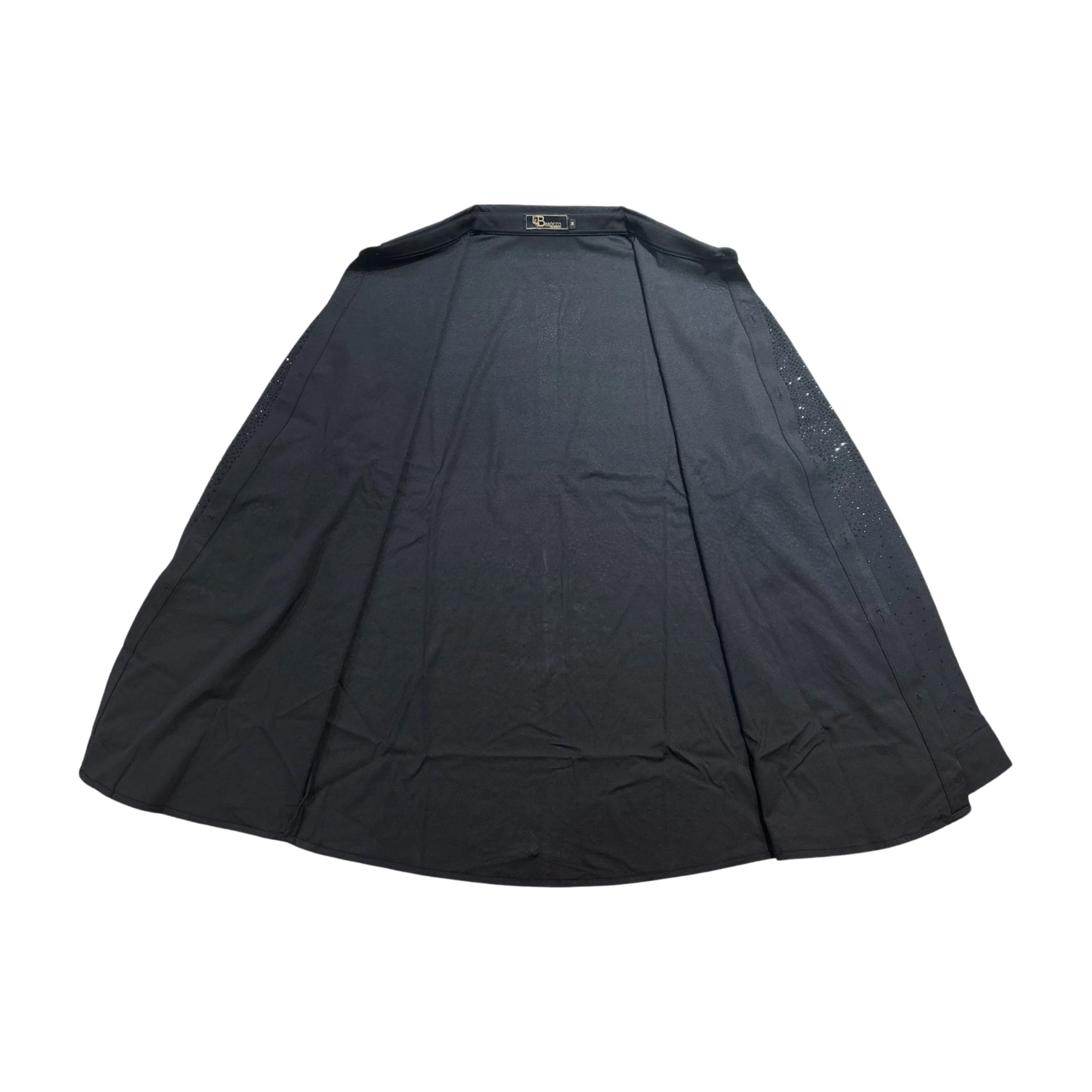 Barocco Black/Black All Over Crystal Button Up Shirt - Image 4