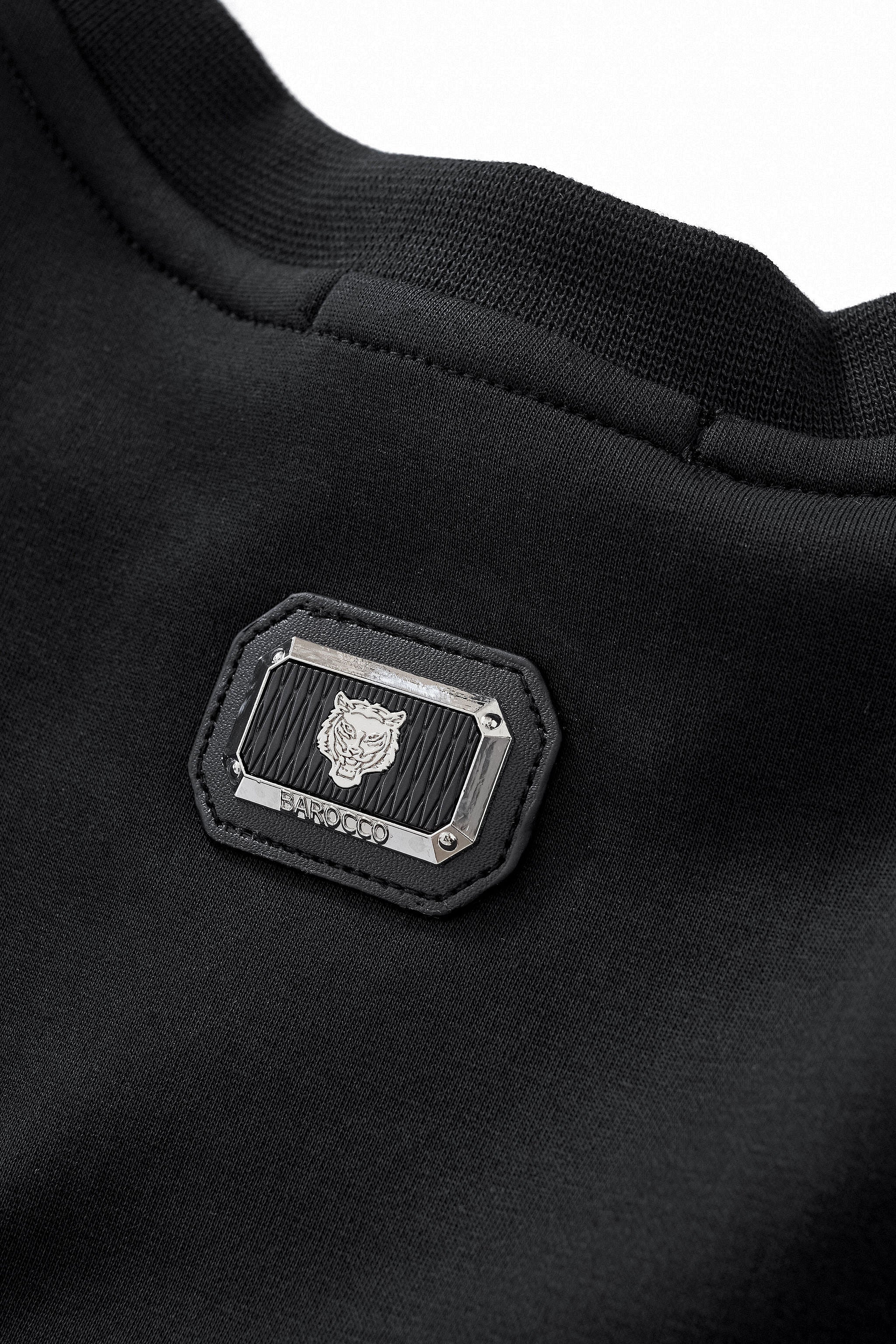 Barocco Midnight Roar sweatshirt BLACK - Image 6
