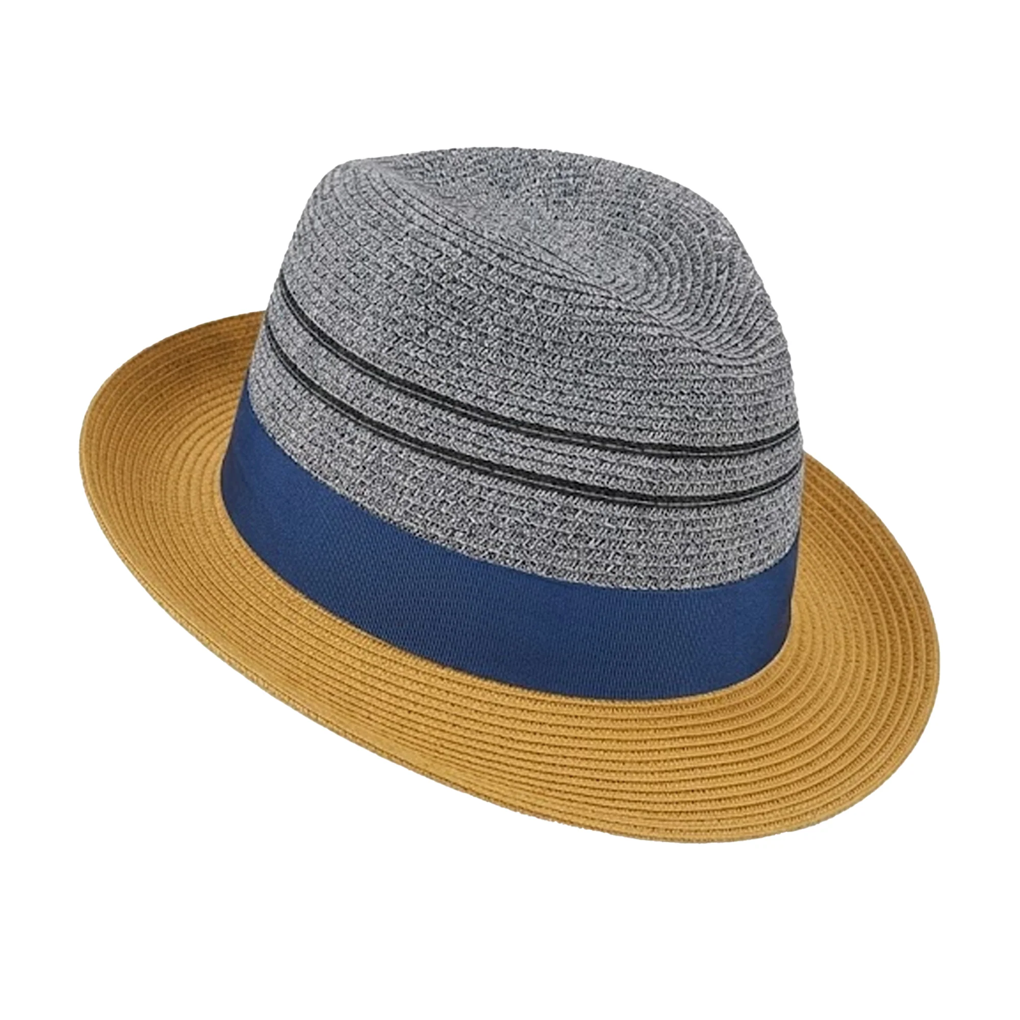 Bruno Capelo "The Gino" Denim Blue / Natural Hat