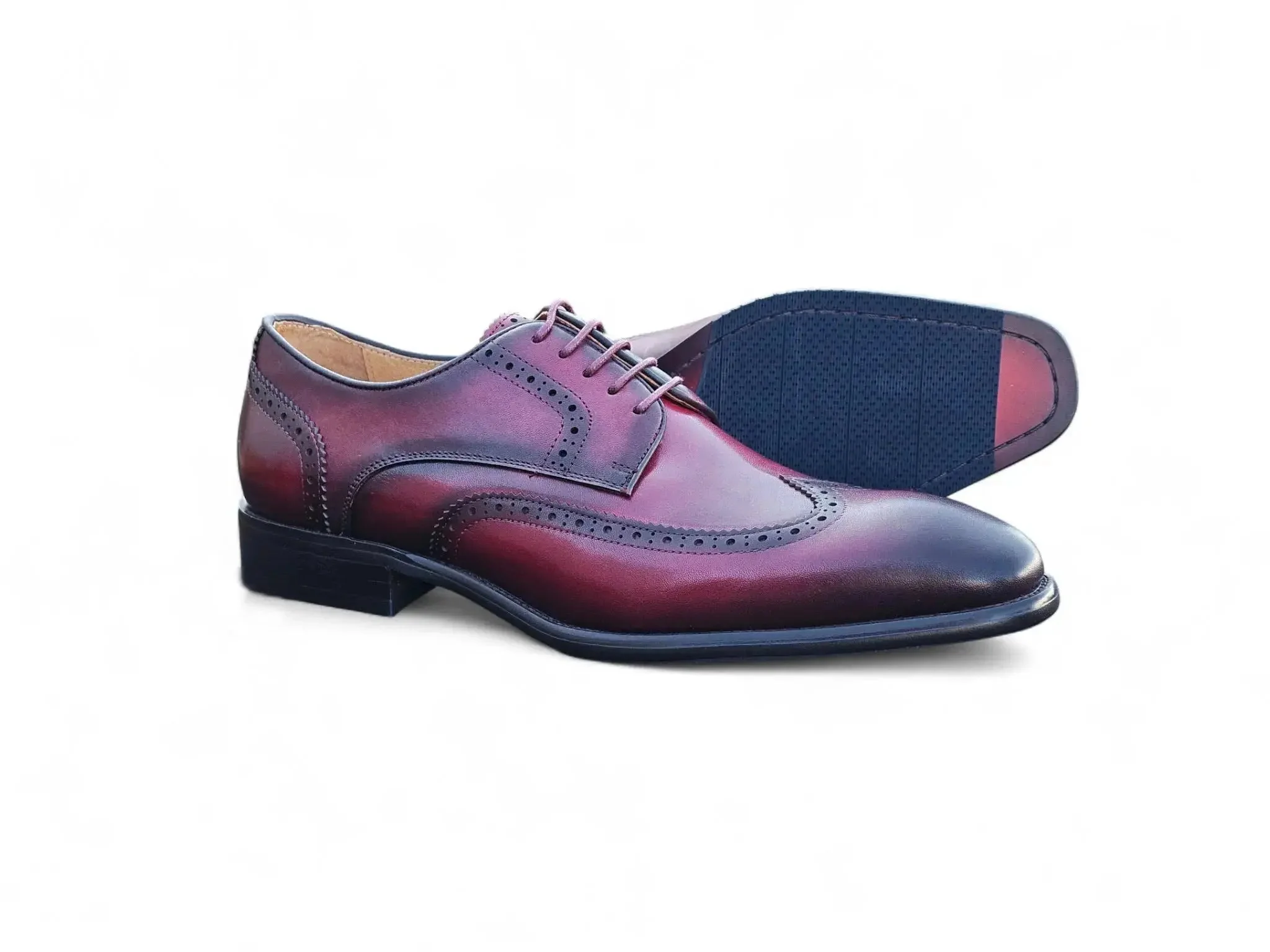 Blucher Style Wingtip Derby - Image 28