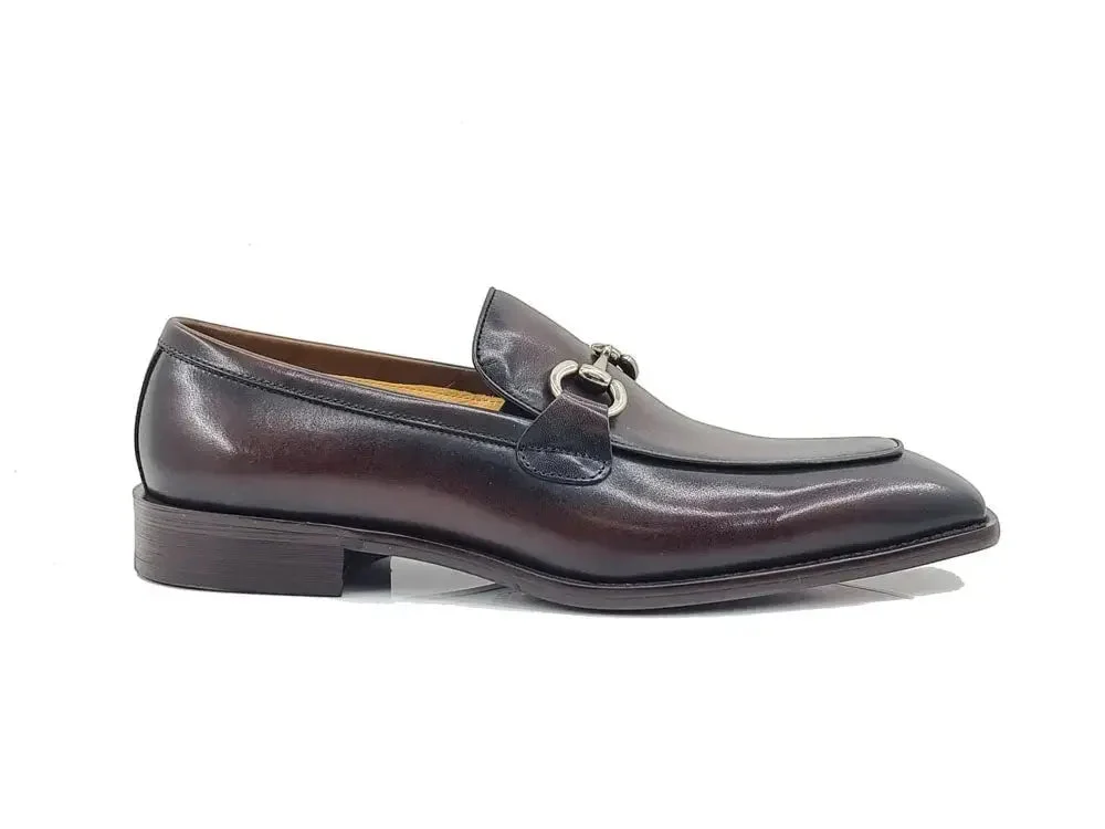 Burnished Calfskin Horsebit Loafer - Image 4