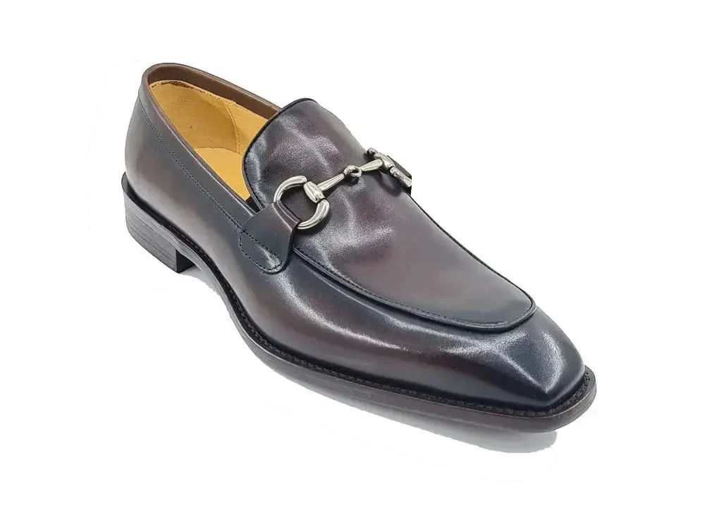 Burnished Calfskin Horsebit Loafer - Image 6