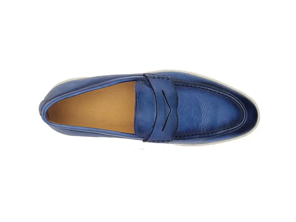 Burnished Leather Sneaker - Image 5