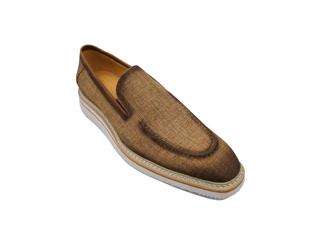Burnished Linen Loafer - Image 10