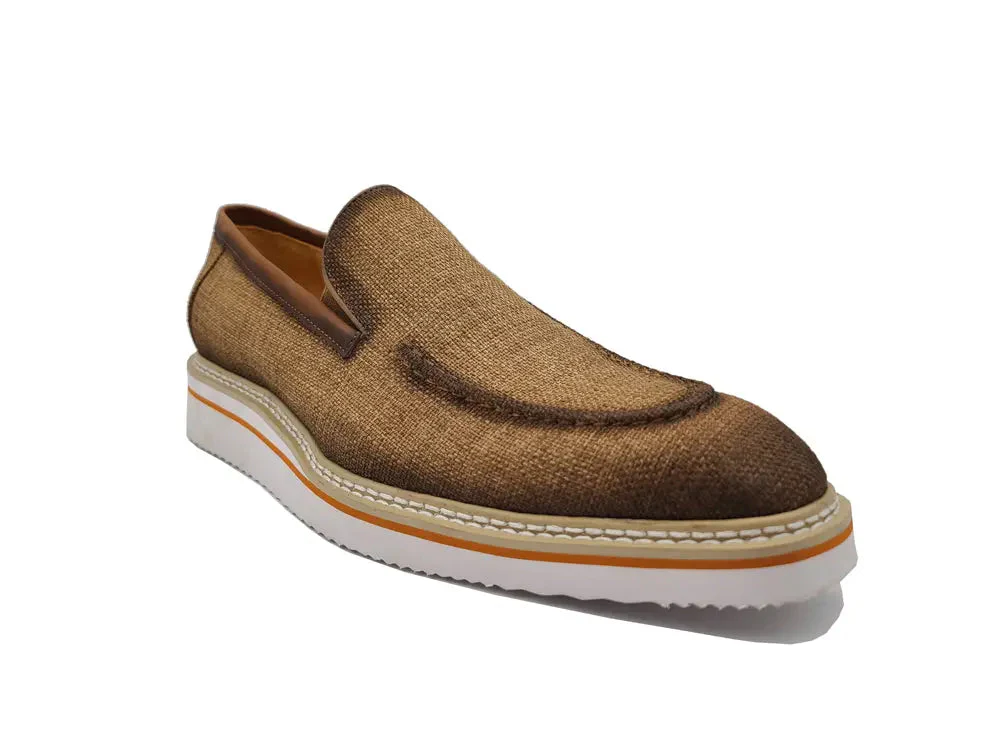 Burnished Linen Loafer - Image 11