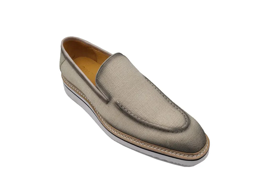 Burnished Linen Loafer - Image 3