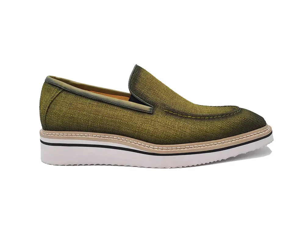 Burnished Linen Loafer - Image 5