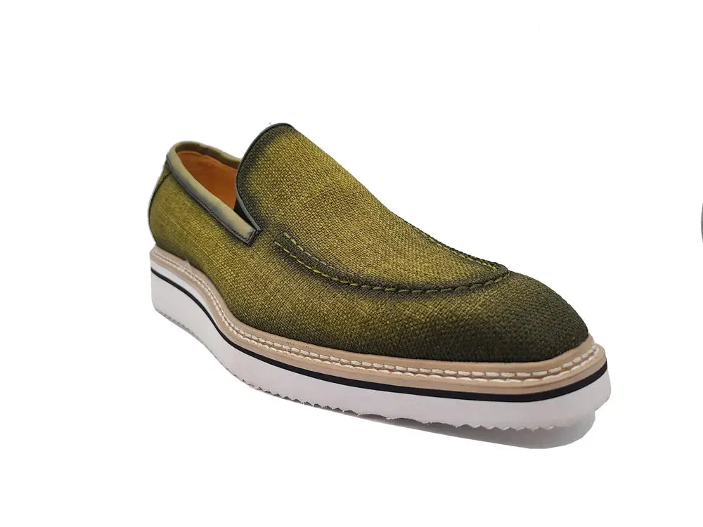 Burnished Linen Loafer - Image 7