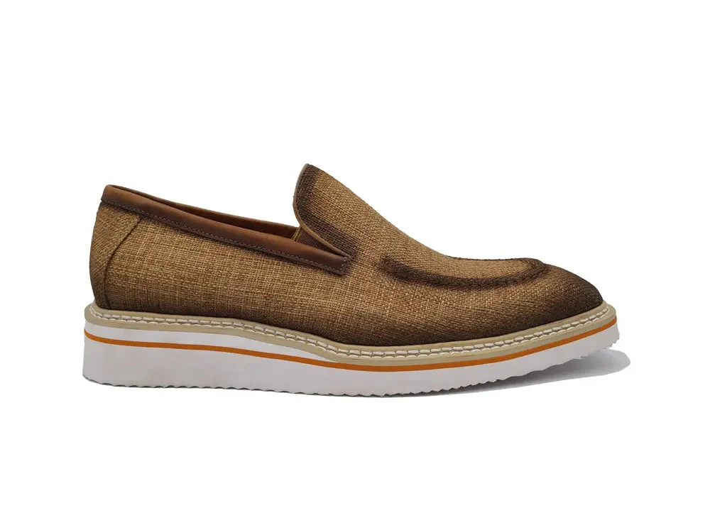Burnished Linen Loafer - Image 9