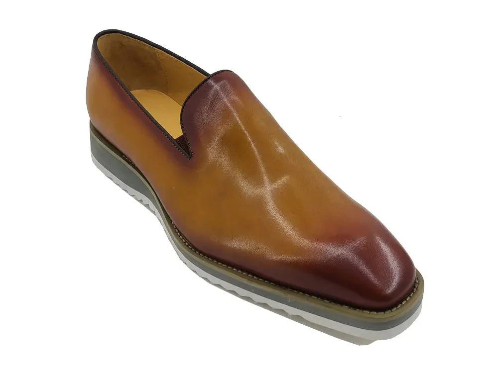 Burnished Wholecut Loafer Lightweight Sole - Image 4