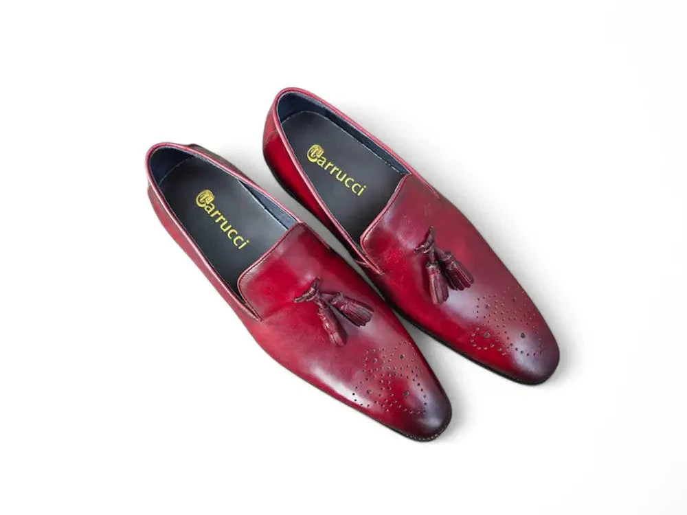 Burnished Wholecut Tassel Loafer - Image 11